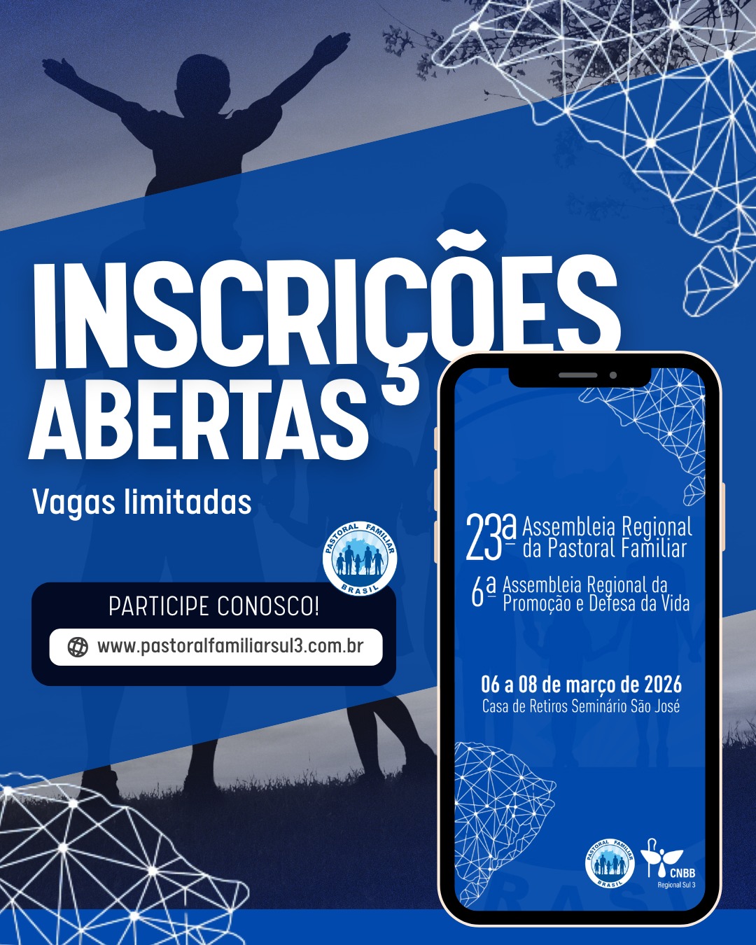 Pastoral Familiar do Regional Sul 3 promove assembleia regional em março de 2026