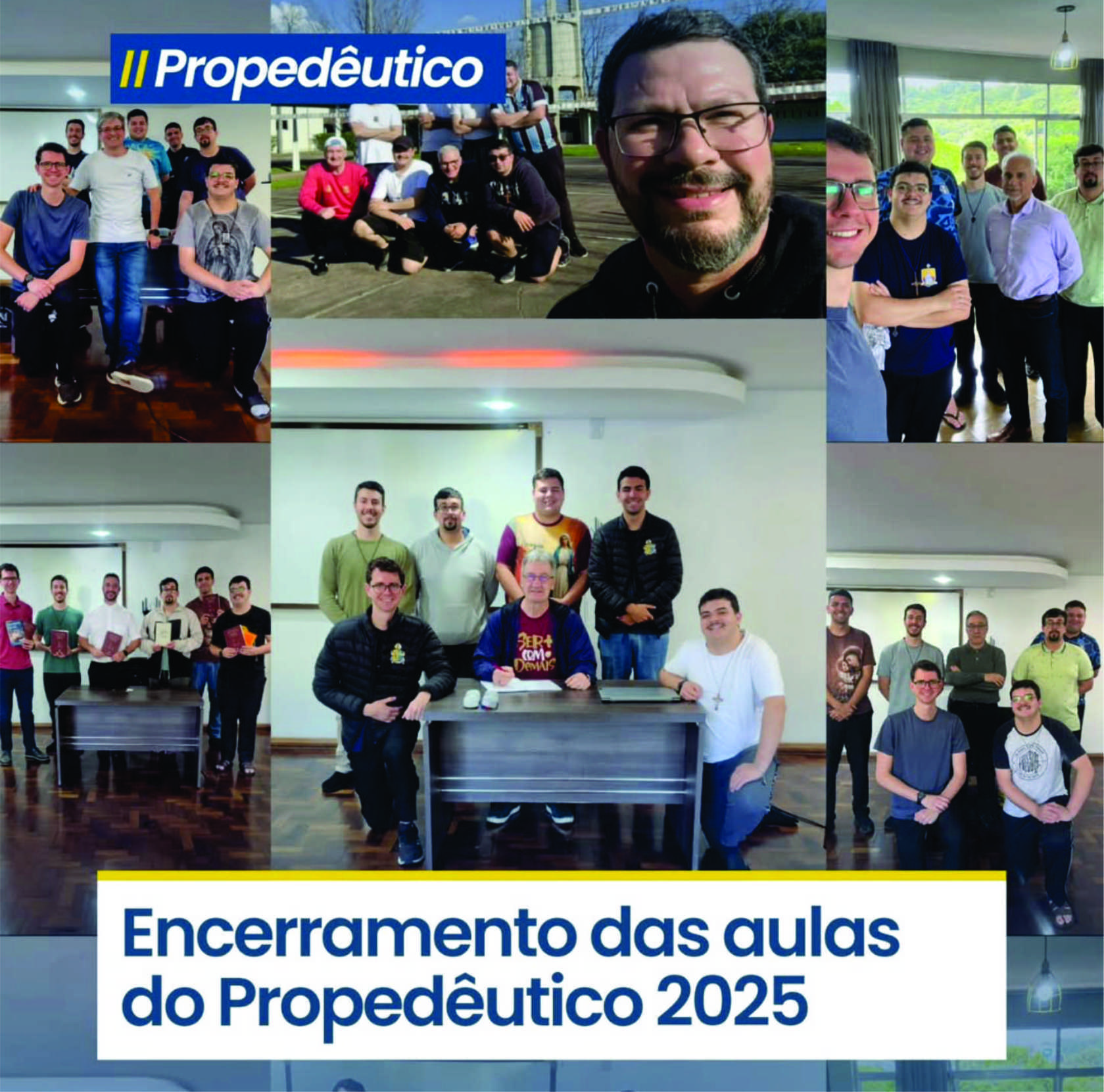 Seminário Propedêutico encerra ano letivo e se prepara para 2026