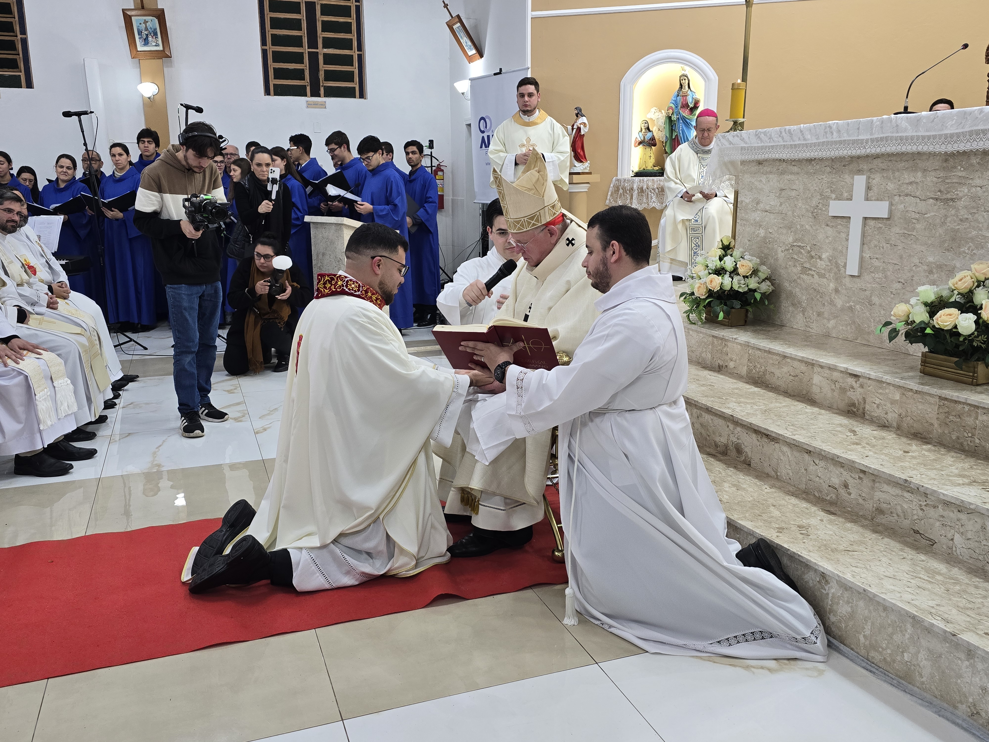 Uma nova vocação para a Igreja, motivo de orgulho para uma comunidade