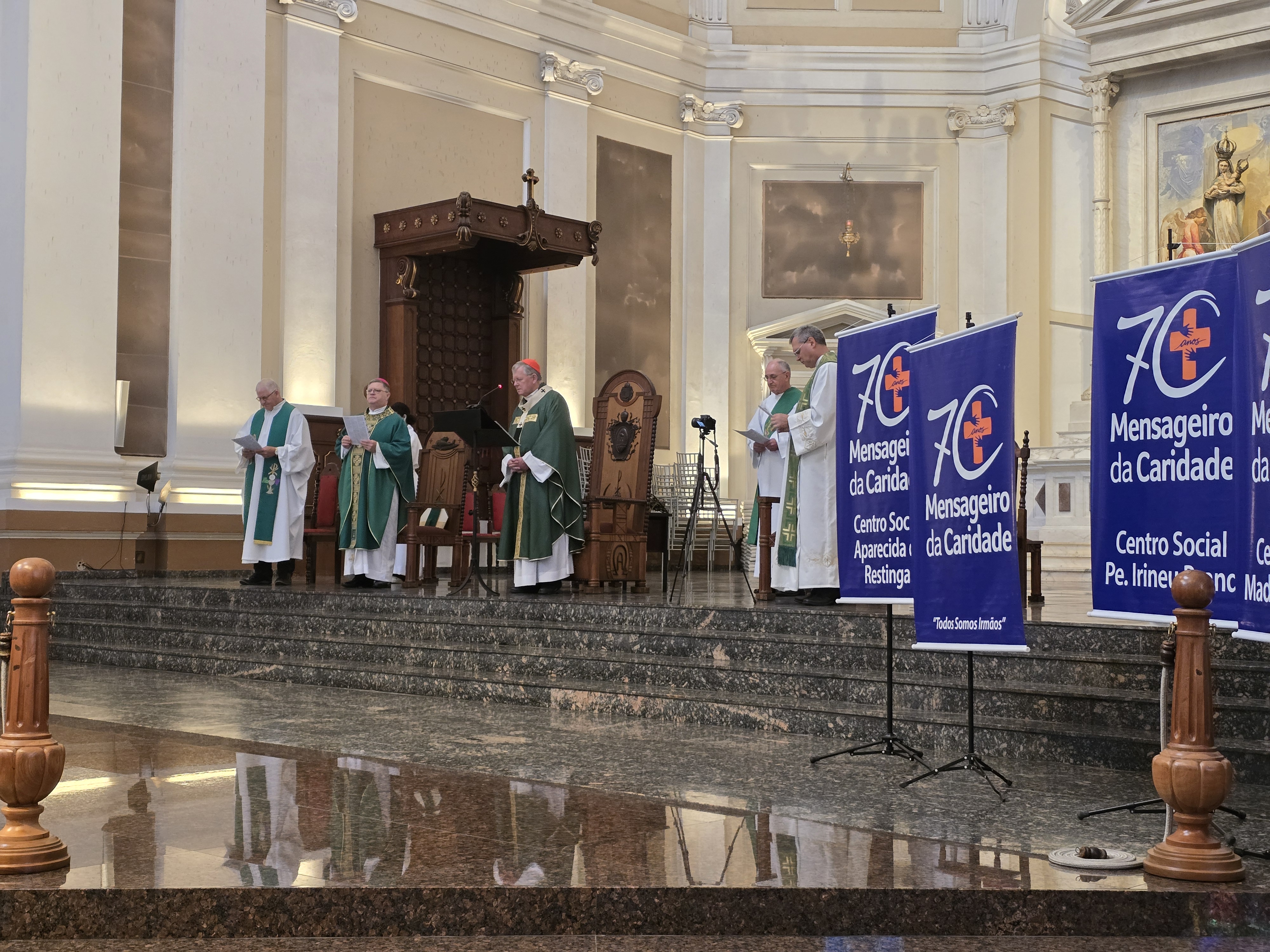 Cáritas Arquidiocesana / Mensageiro da Caridade celebra 70 anos de solidariedade e serviço aos mais vulneráveis