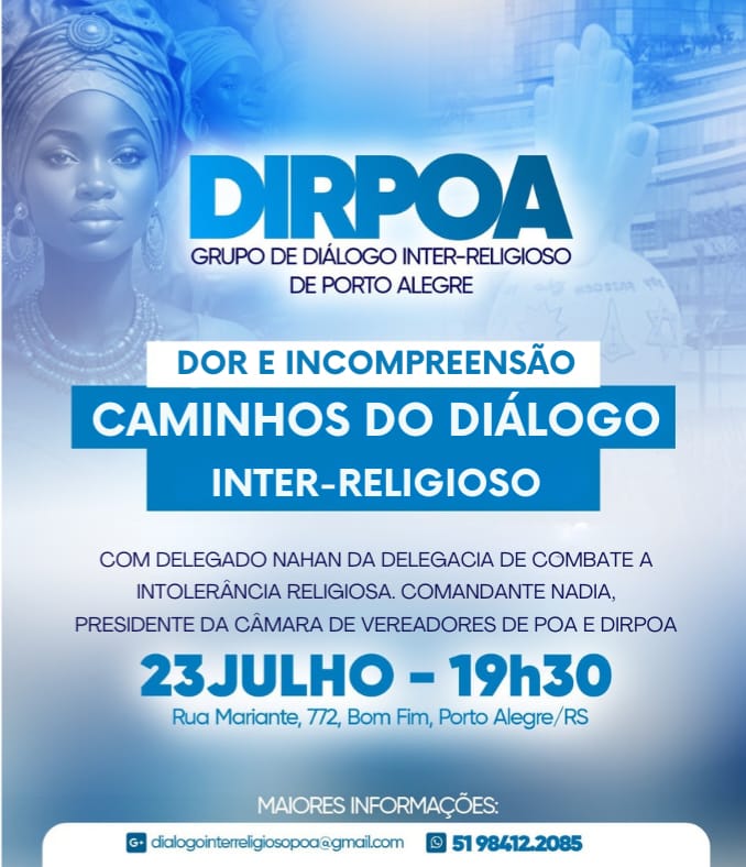 Dor e Incompreensão: Delegado Nahas participa de encontro do Grupo de Diálogo Inter-Religioso de Porto Alegre