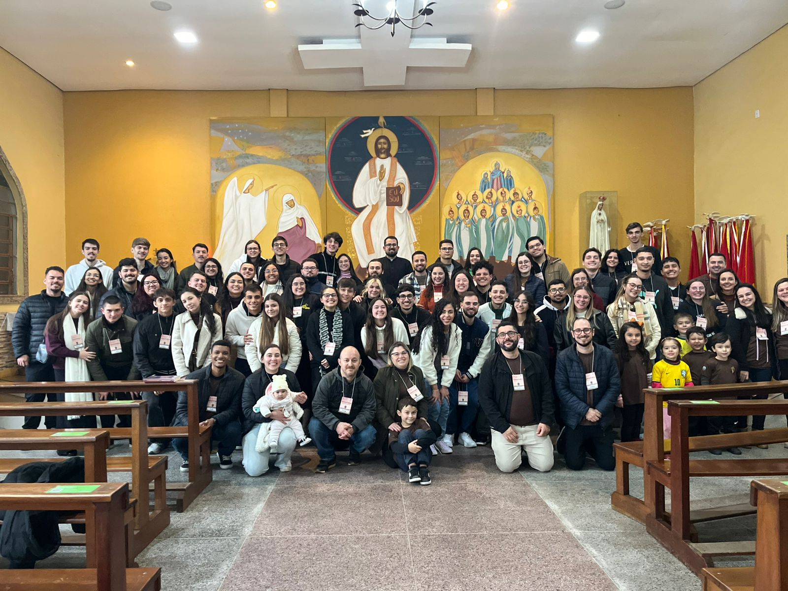 1º Encontro para Namorados e Noivos reúne 25 casais na Paróquia Divino Espírito Santo em Cachoeirinha