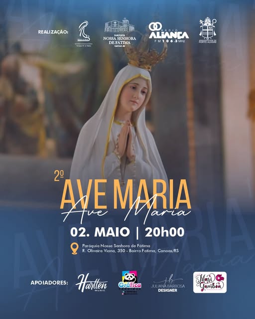 Paróquia Nossa Senhora de Fátima promove 2ª edição do “Ave Maria” em Canoas