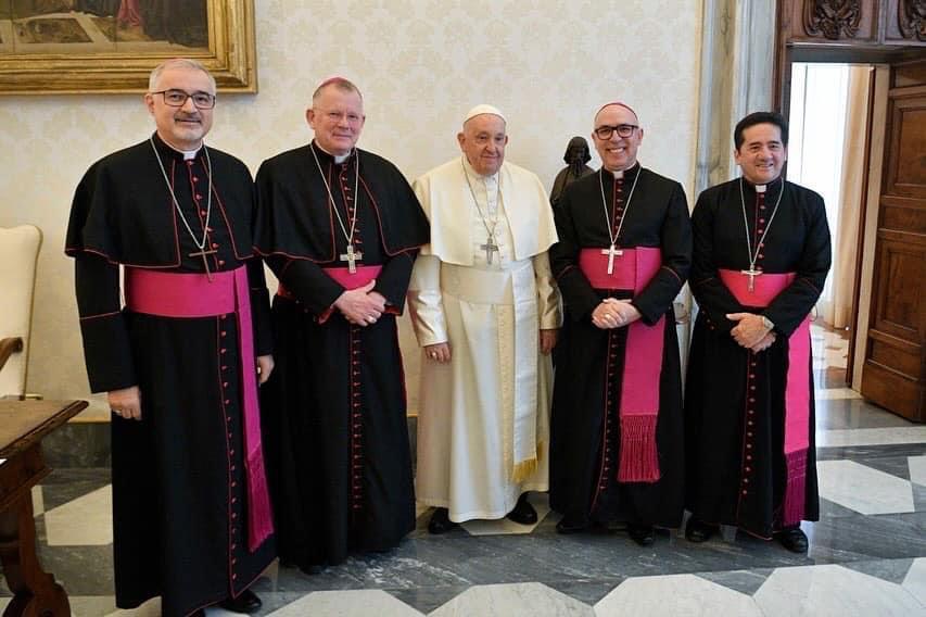 Dom Jaime Spengler participa de audiência com o Papa Francisco