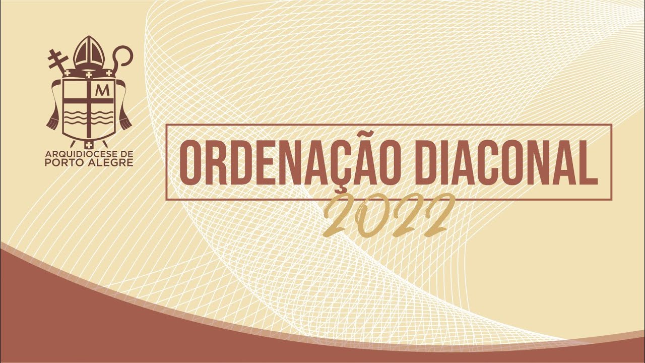 Contagem regressiva: um mês para a Ordenação Diaconal 2022