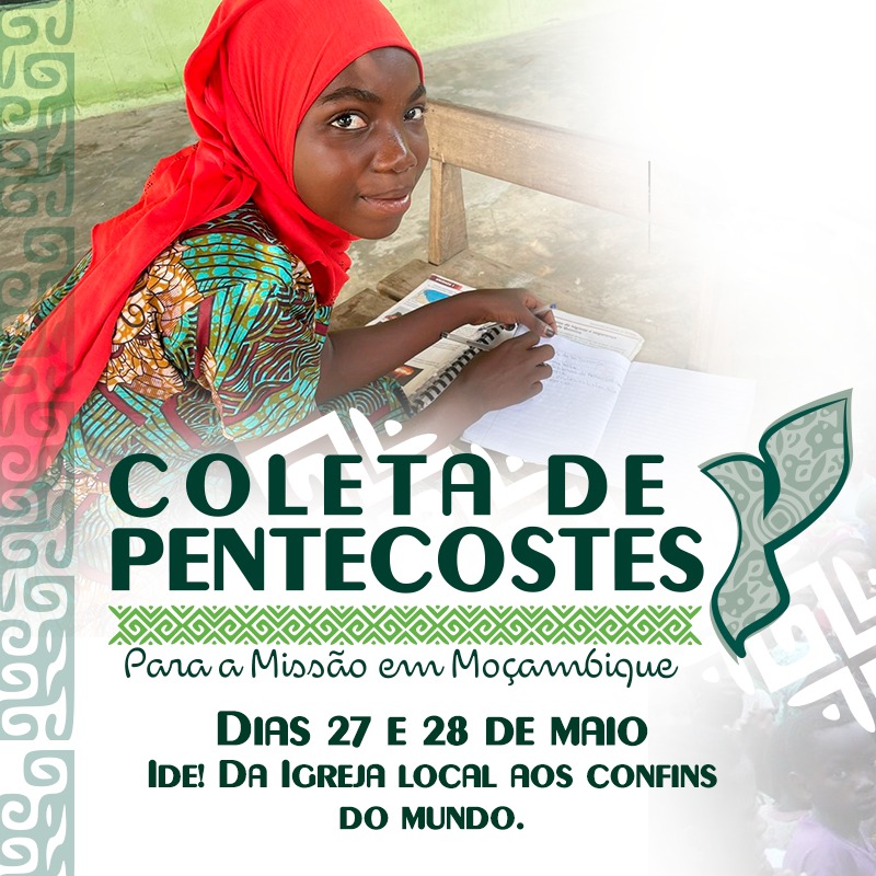 Coleta de Pentecostes acontece nos dias 27 e 28 de maio 