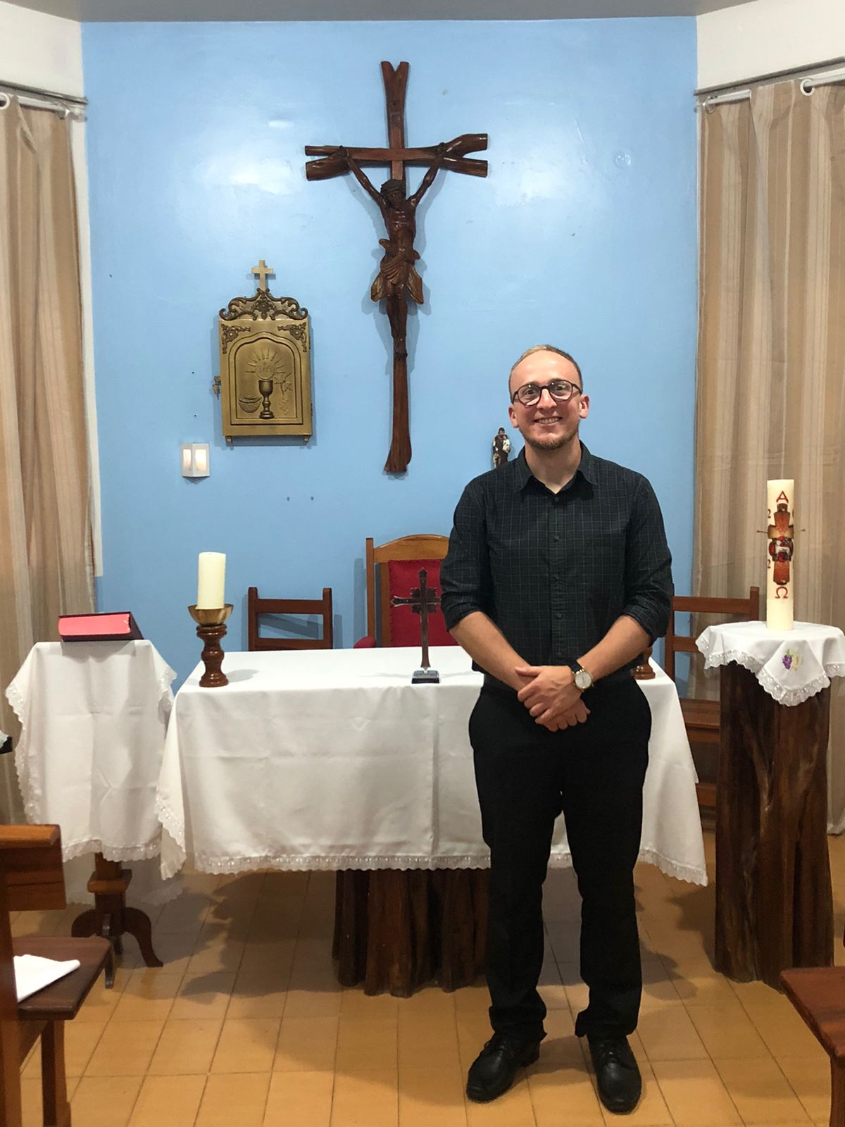 Em missão na diocese de Xingu-Altamira, seminarista Darlan Schwaab será formador do propedêutico