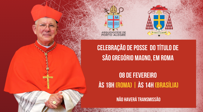 Dom Jaime tomará posse do título da Paróquia São Gregório Magno