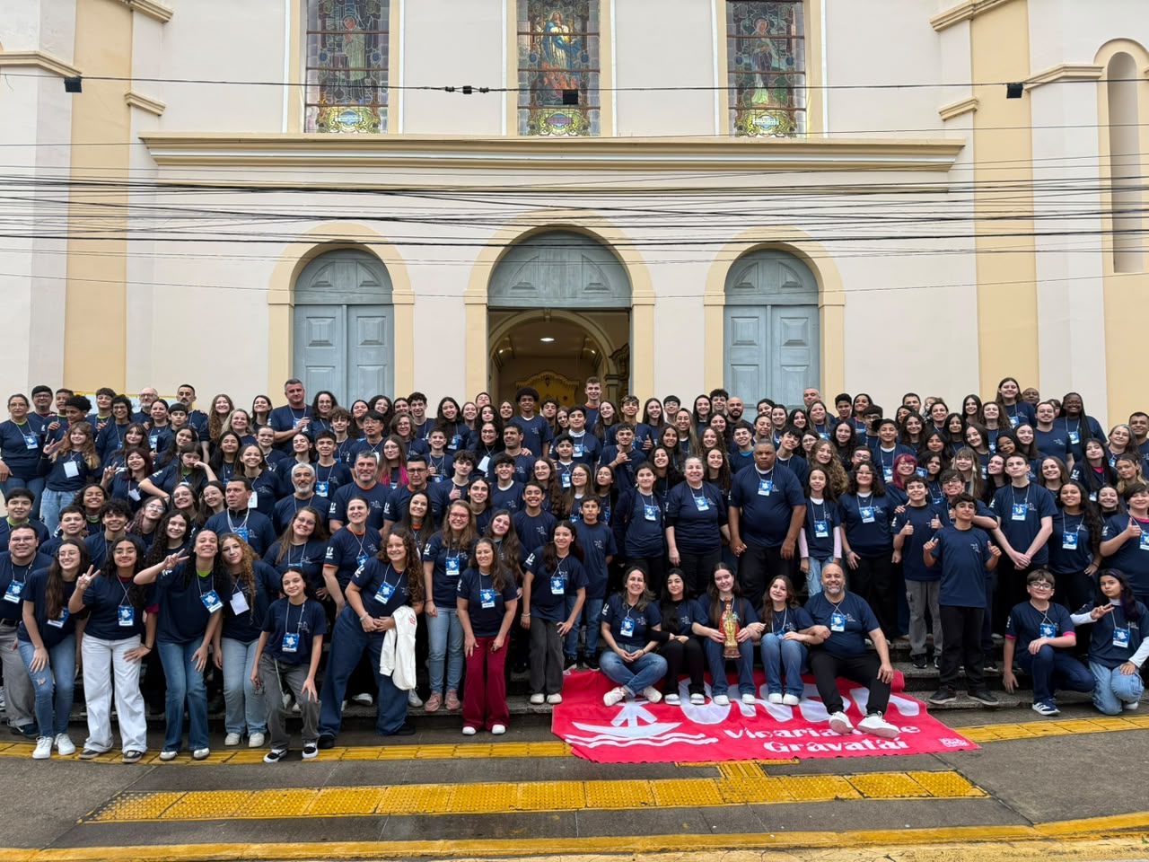 Onda Vicariato de Gravataí promove retiro sobre liderança com mais de 170 participantes