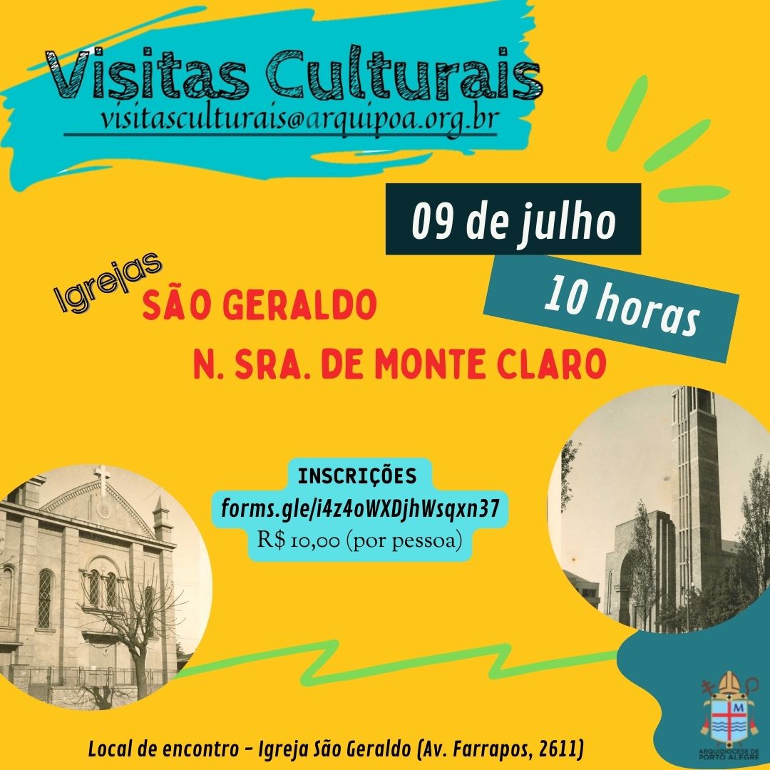 Visitas Culturais chega às igrejas do bairro São Geraldo