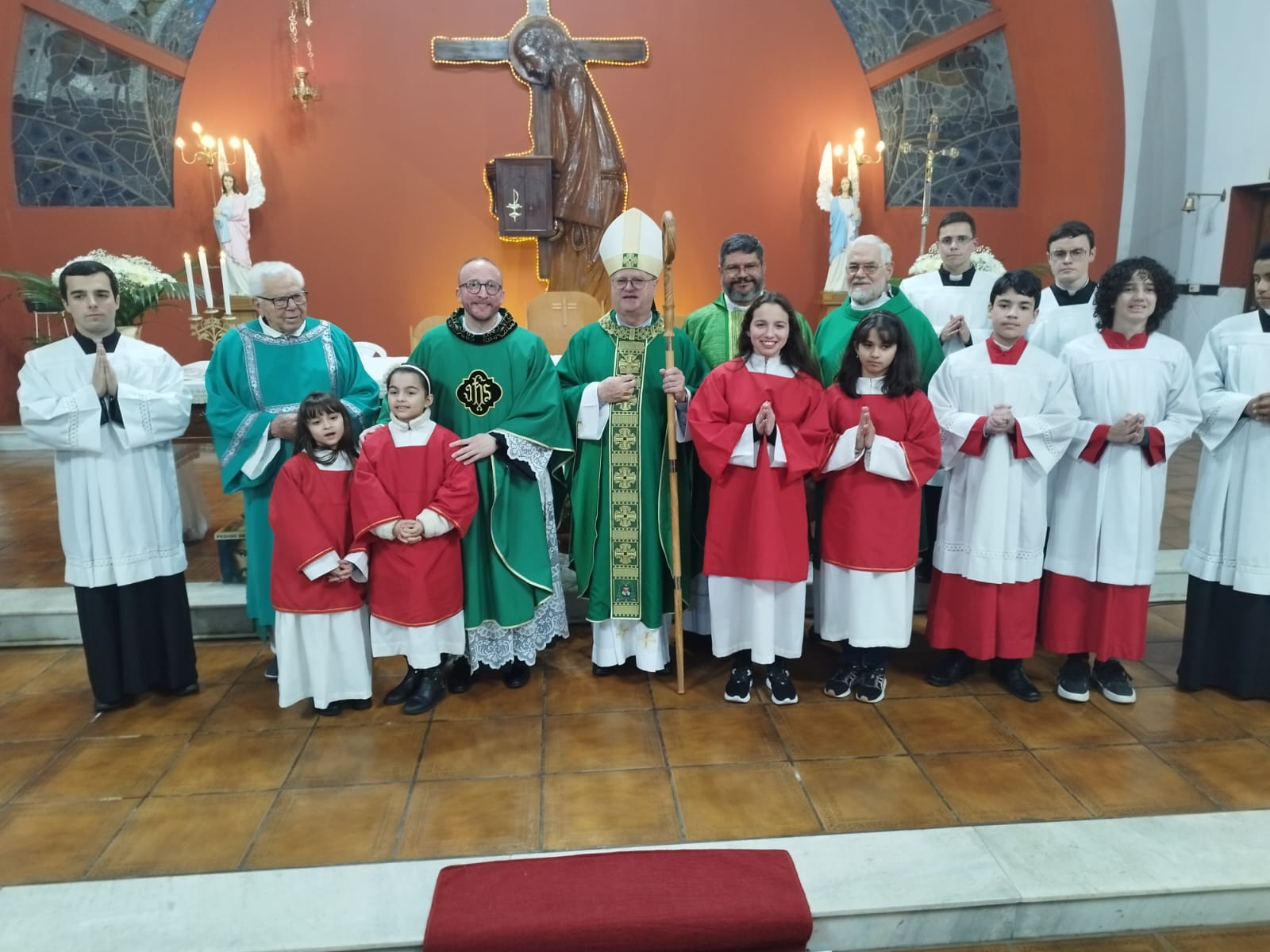 Padre Darlan Schwaab é empossado como novo pároco em São Jerônimo