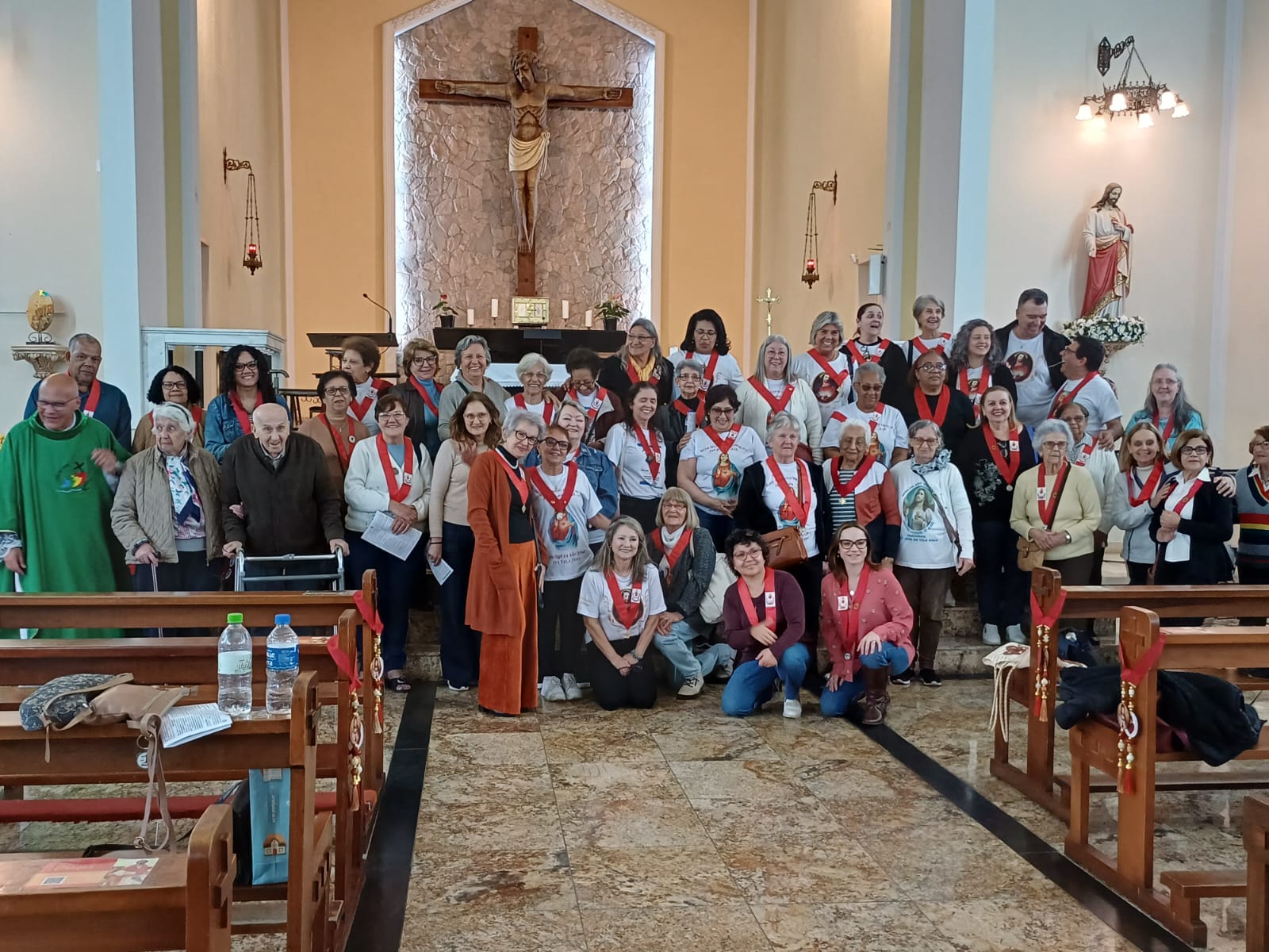 Paróquia Nossa Senhora das Graças acolhe Peregrinação Jubilar do Apostolado da Oração