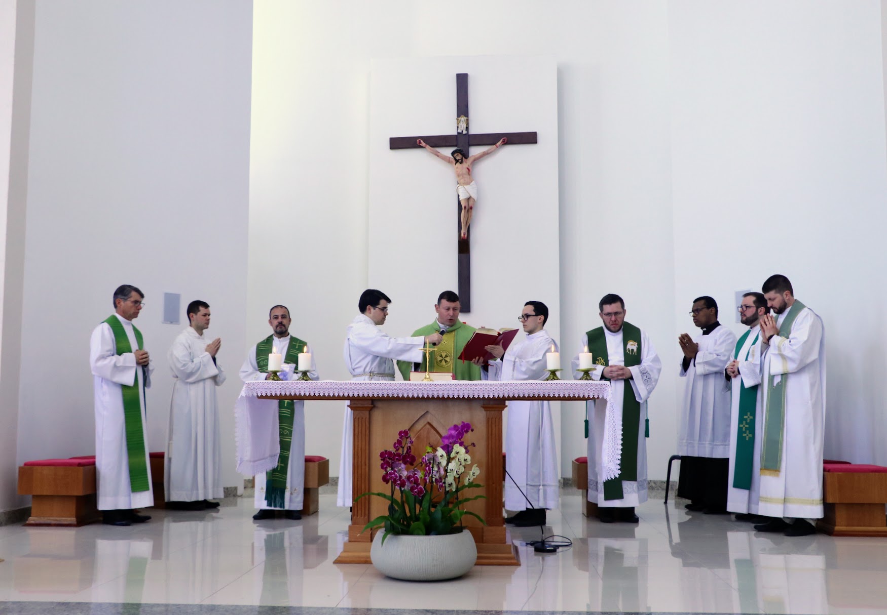 Paróquia Santo Antônio do Machadinho celebra 10 anos de ordenação sacerdotal do Pe. Édilon Rosales de Lima