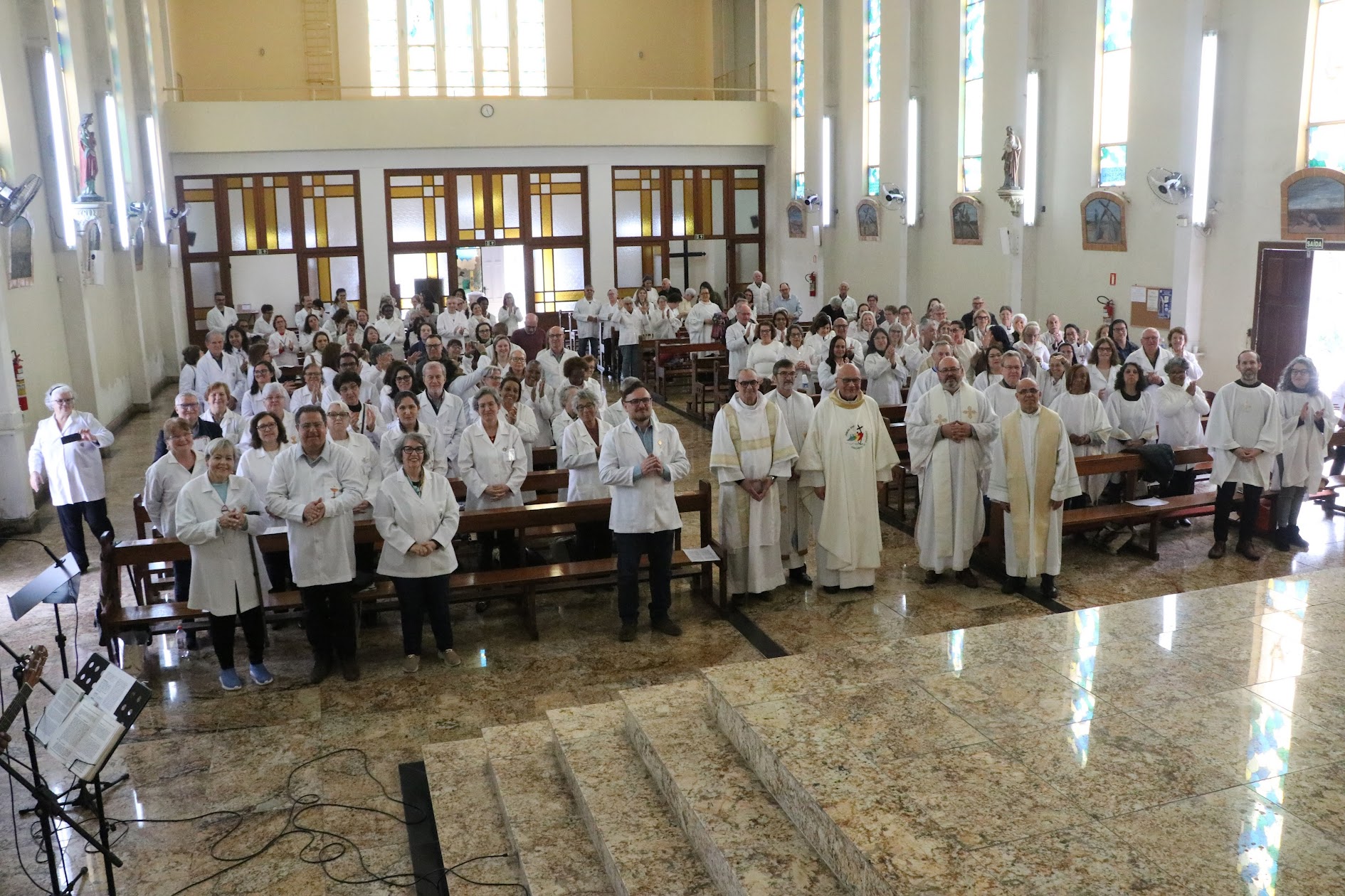 Jubileu dos Ministros é celebrado com Missa no Vicariato Episcopal Sul