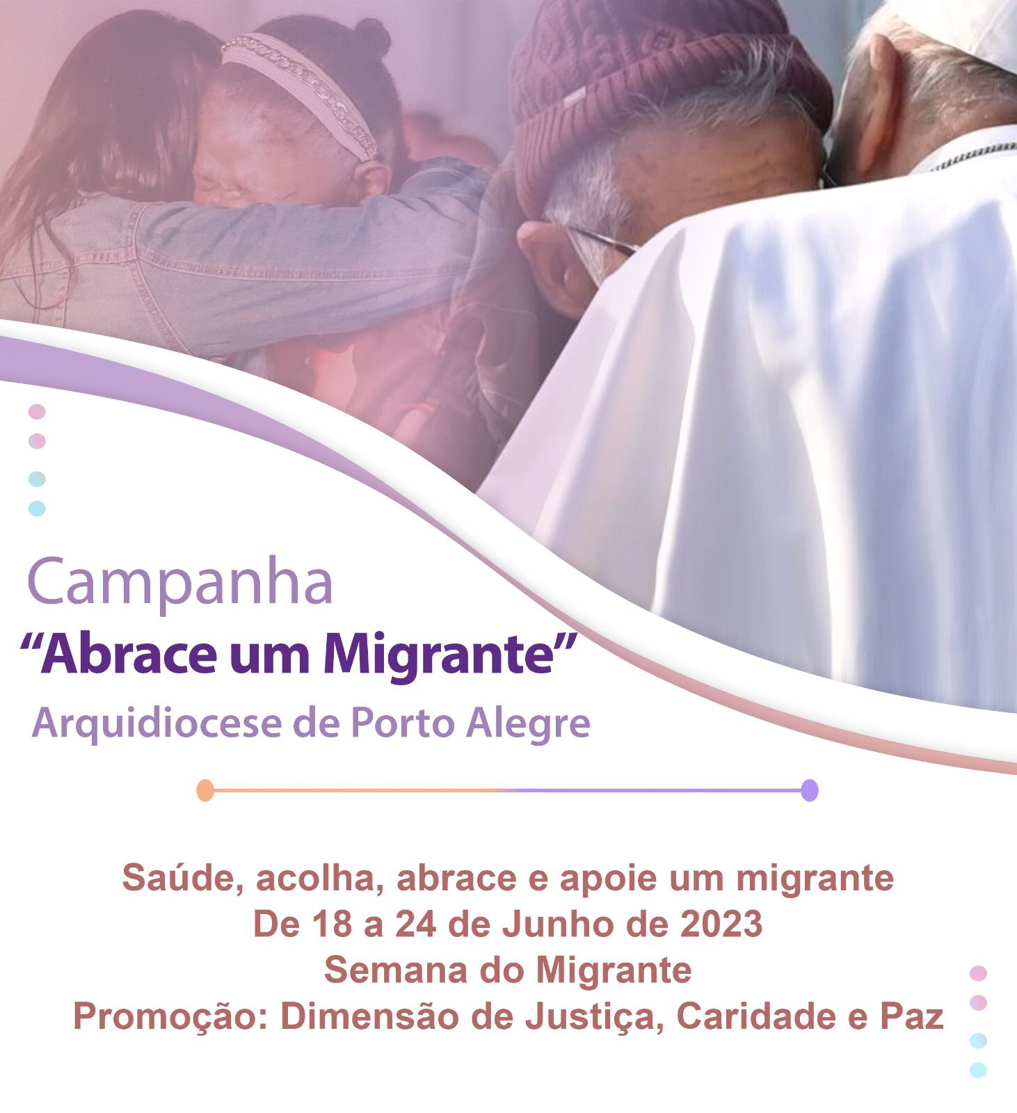 Campanha estimula acolhimento aos migrantes