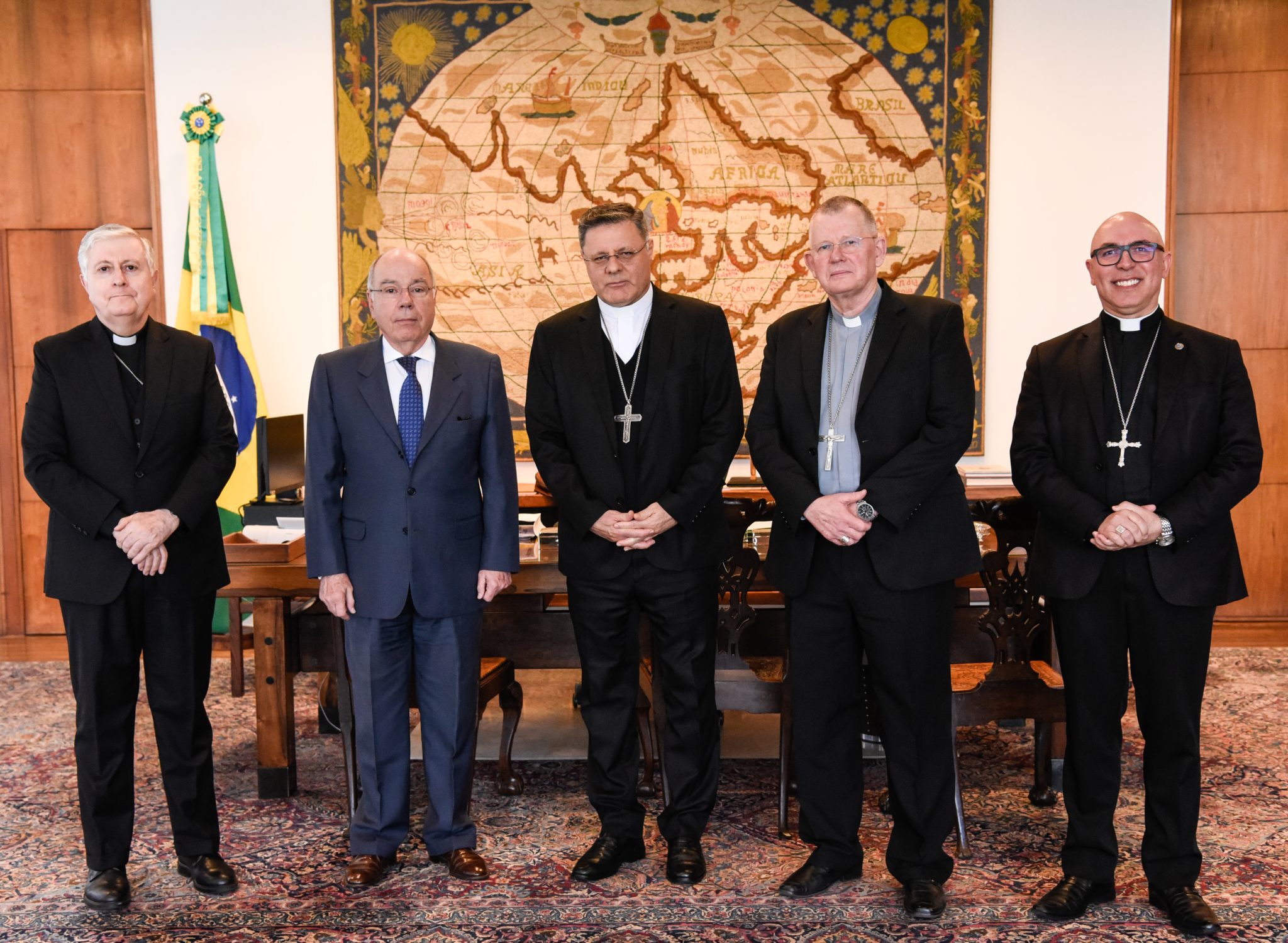 Presidência CNBB: Dom Jaime Spengler participa de visita ao chanceler do Itamaraty