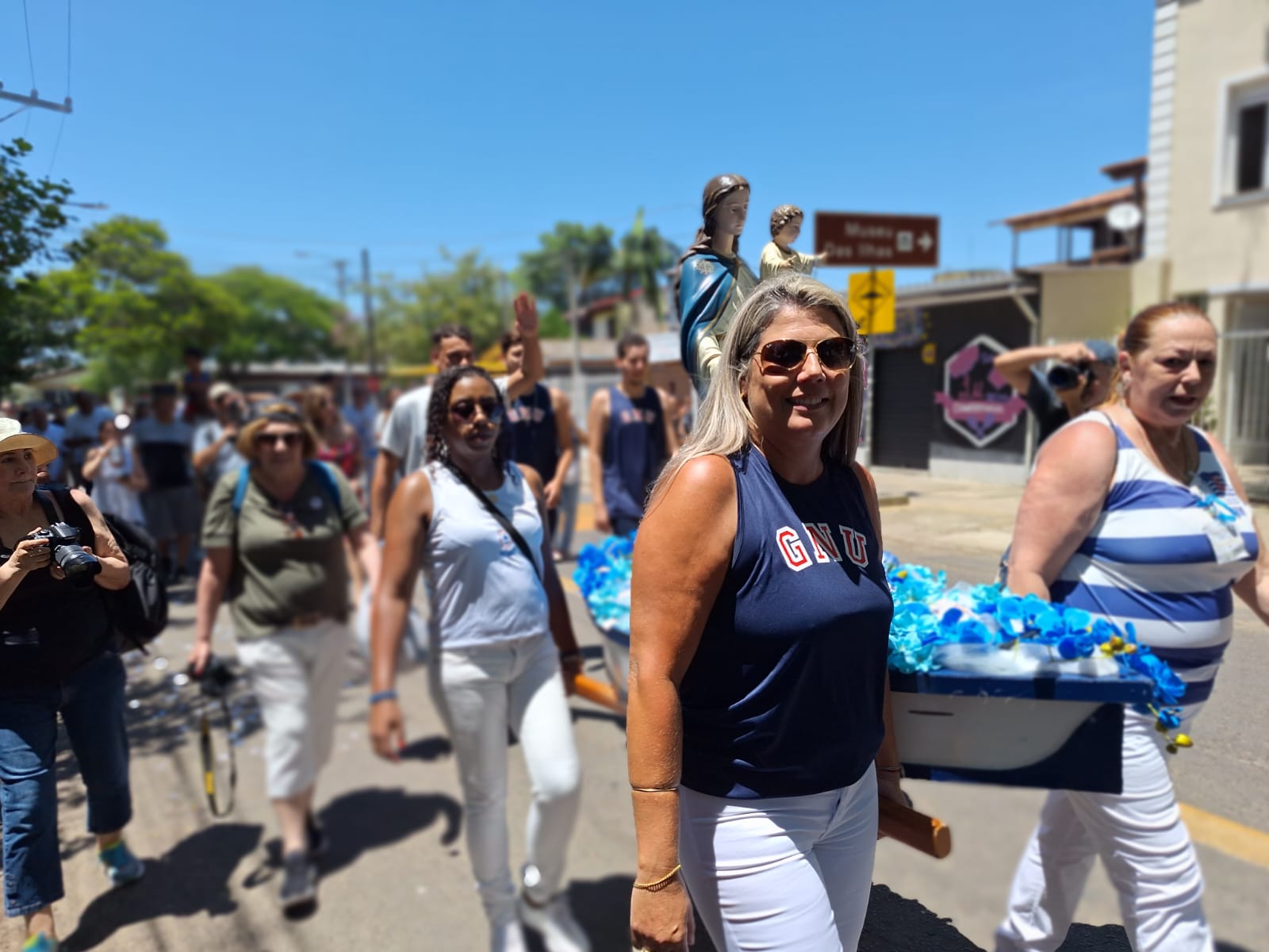 Festa de Navegantes: imagem peregrina chega à Ilha da Pintada