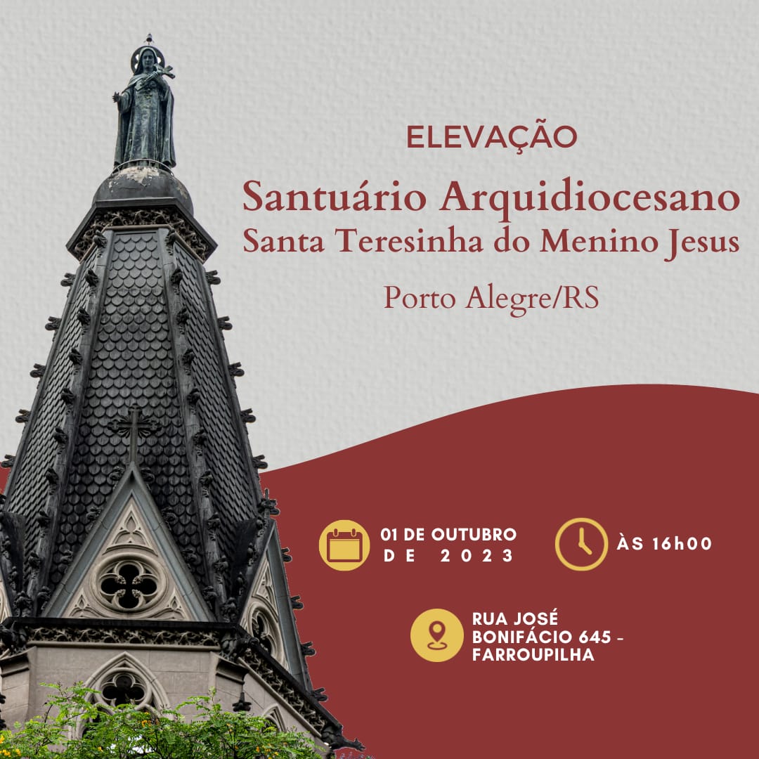 Paróquia Santa Teresinha será elevada a Santuário arquidiocesano