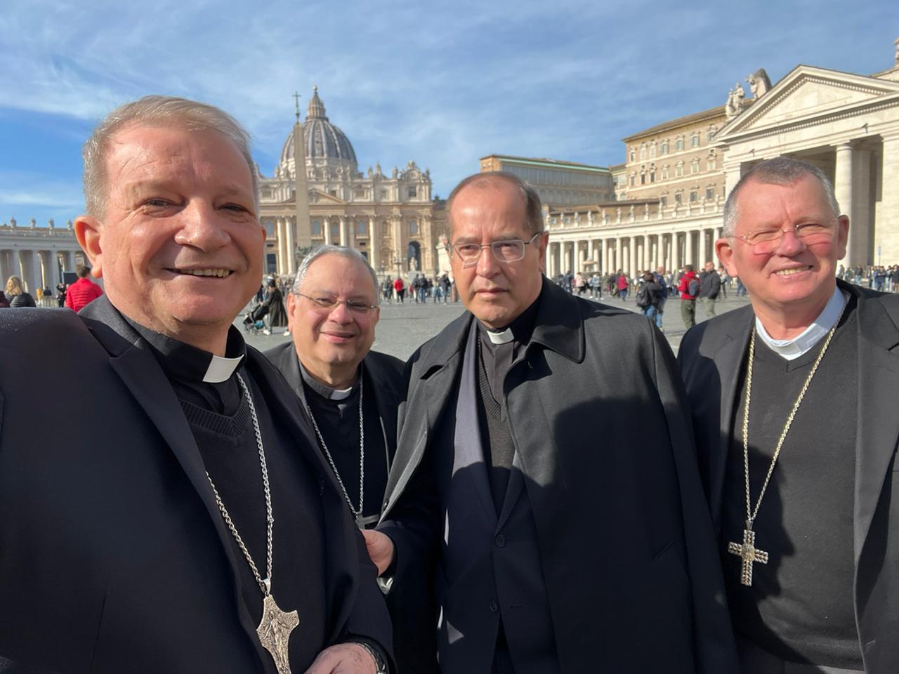 Dom Jaime Spengler participa de audiência com o Papa Francisco nesta quinta-feira (09)