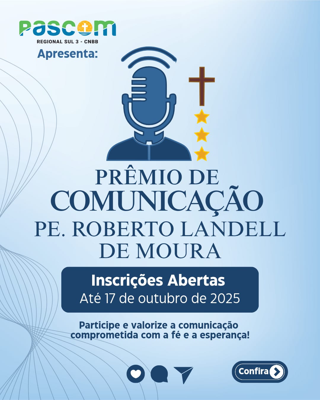 Prêmio de Comunicação Pe. Roberto Landell de Moura chega à 4ª edição com inscrições abertas até outubro