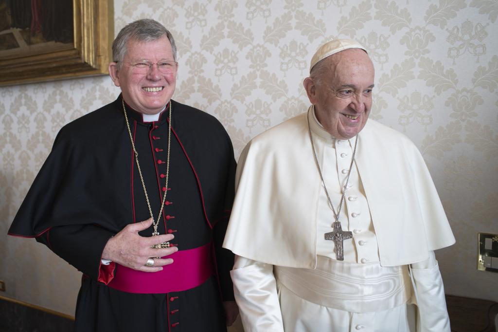 Arcebispo Dom Jaime Spengler participa de audiência com o Papa Francisco