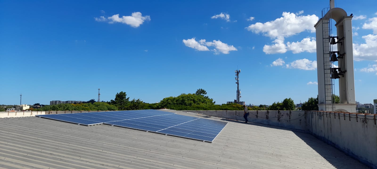 Canoas: Santuário São Cristóvão conclui instalação de placas de energia solar 