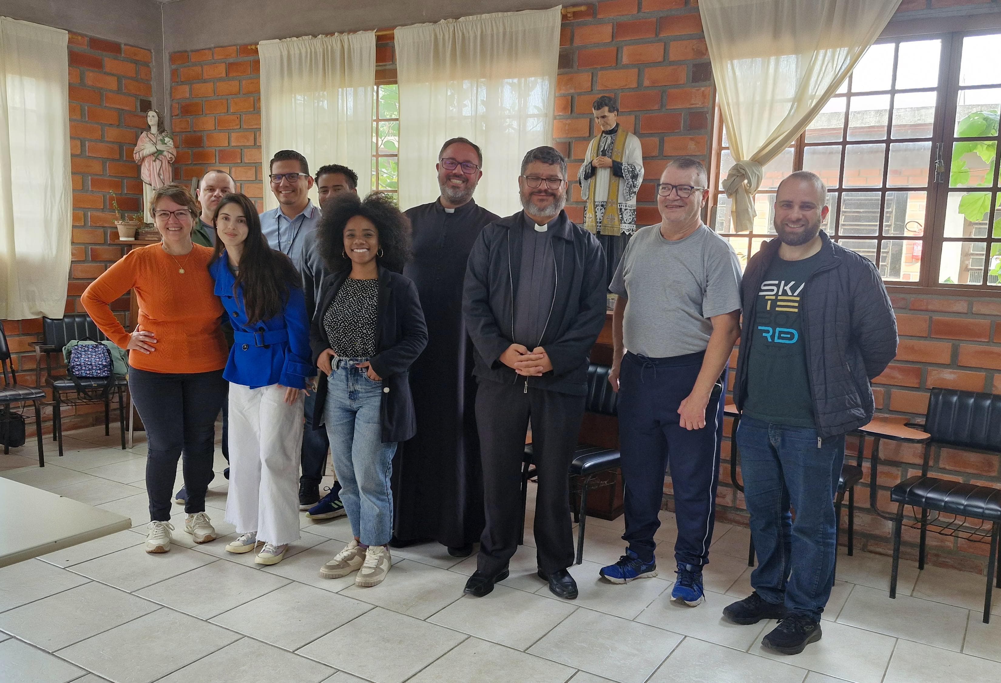 PASCOM do Vicariato de Gravataí realiza primeira reunião e fortalece a comunhão entre as equipes paroquiais