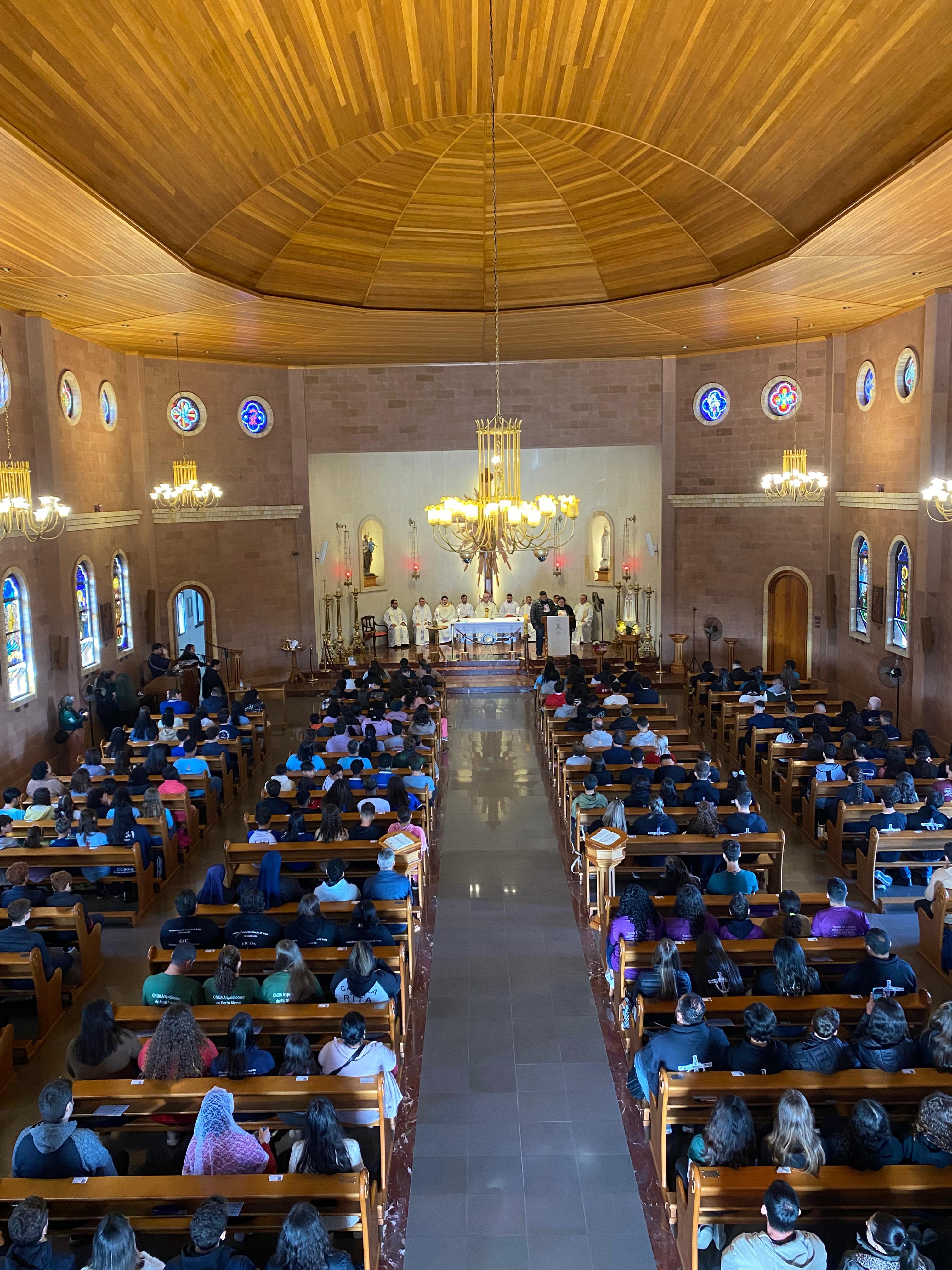 Mais de 600 jovens celebram o Jubileu com fé, alegria e unidade em Porto Alegre