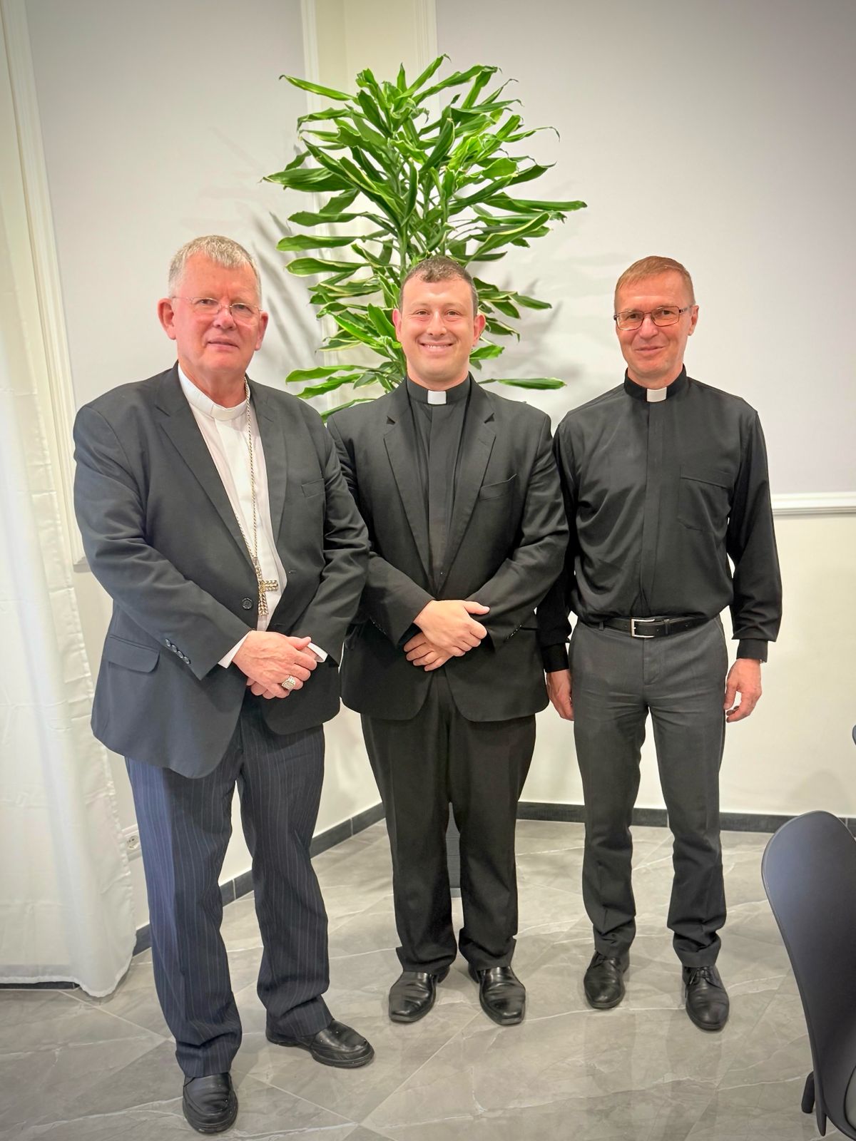 Dom Jaime Cardeal Spengler visita o Pontifício Instituto Bíblico em Roma