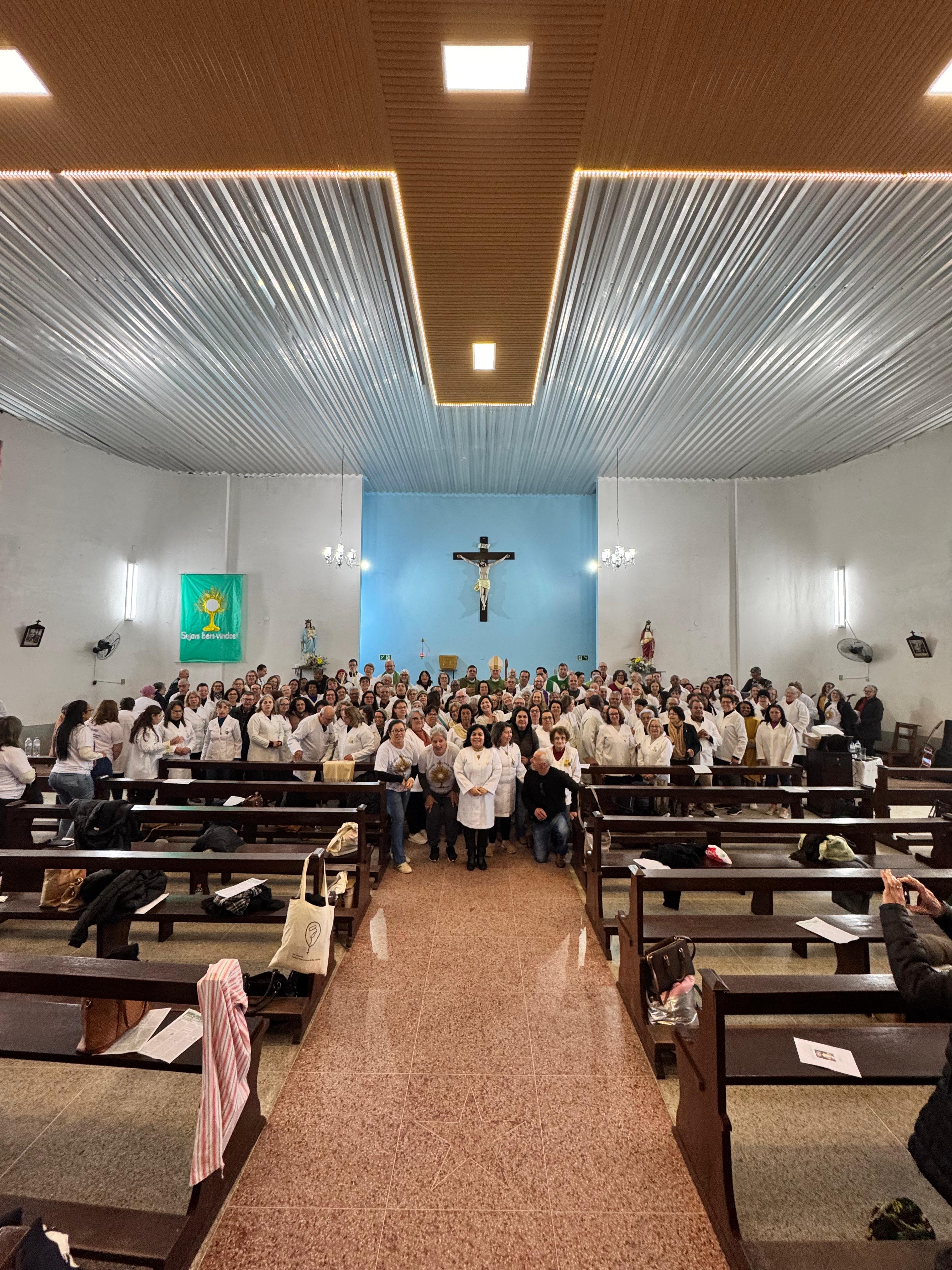 Ministros do Vicariato de Guaíba celebram Jubileu com manhã de formação em Charqueadas