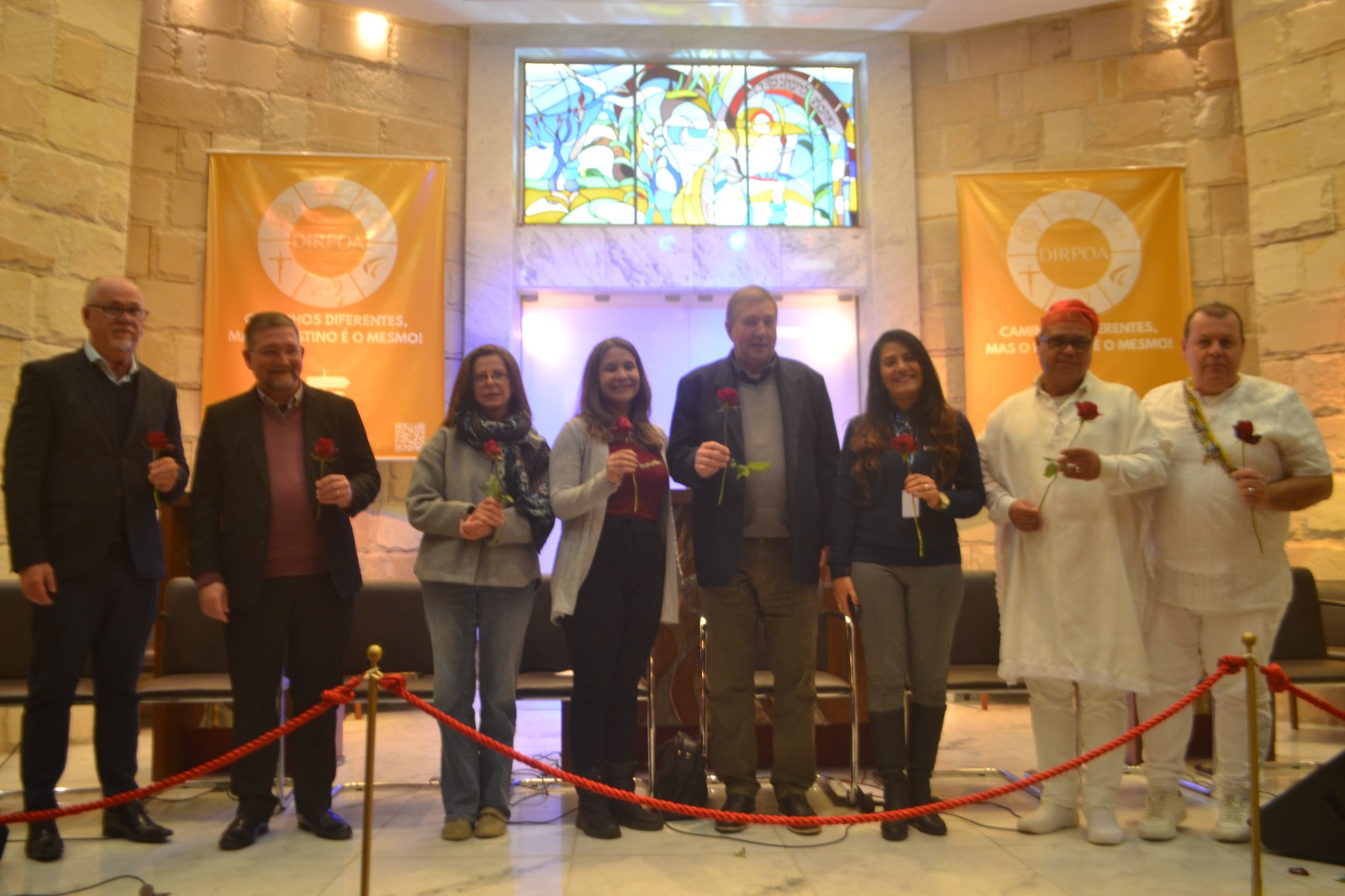 Padre participa de encontro Inter-religioso na Sinagoga da SIBRA em Porto Alegre