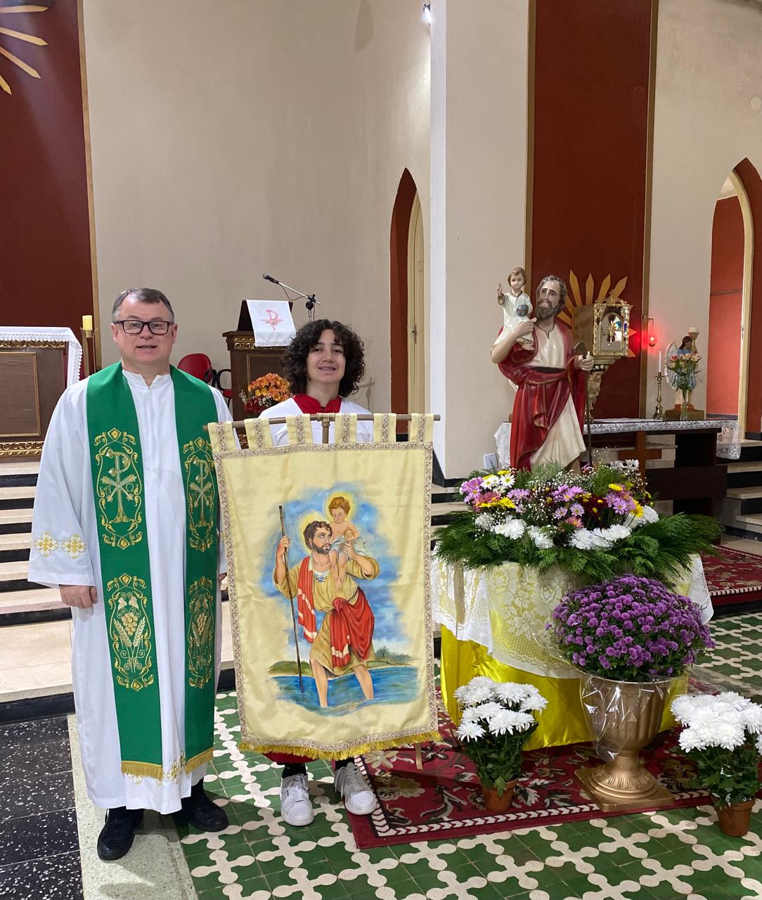 Festa de São Cristóvão reúne fiéis em General Câmara