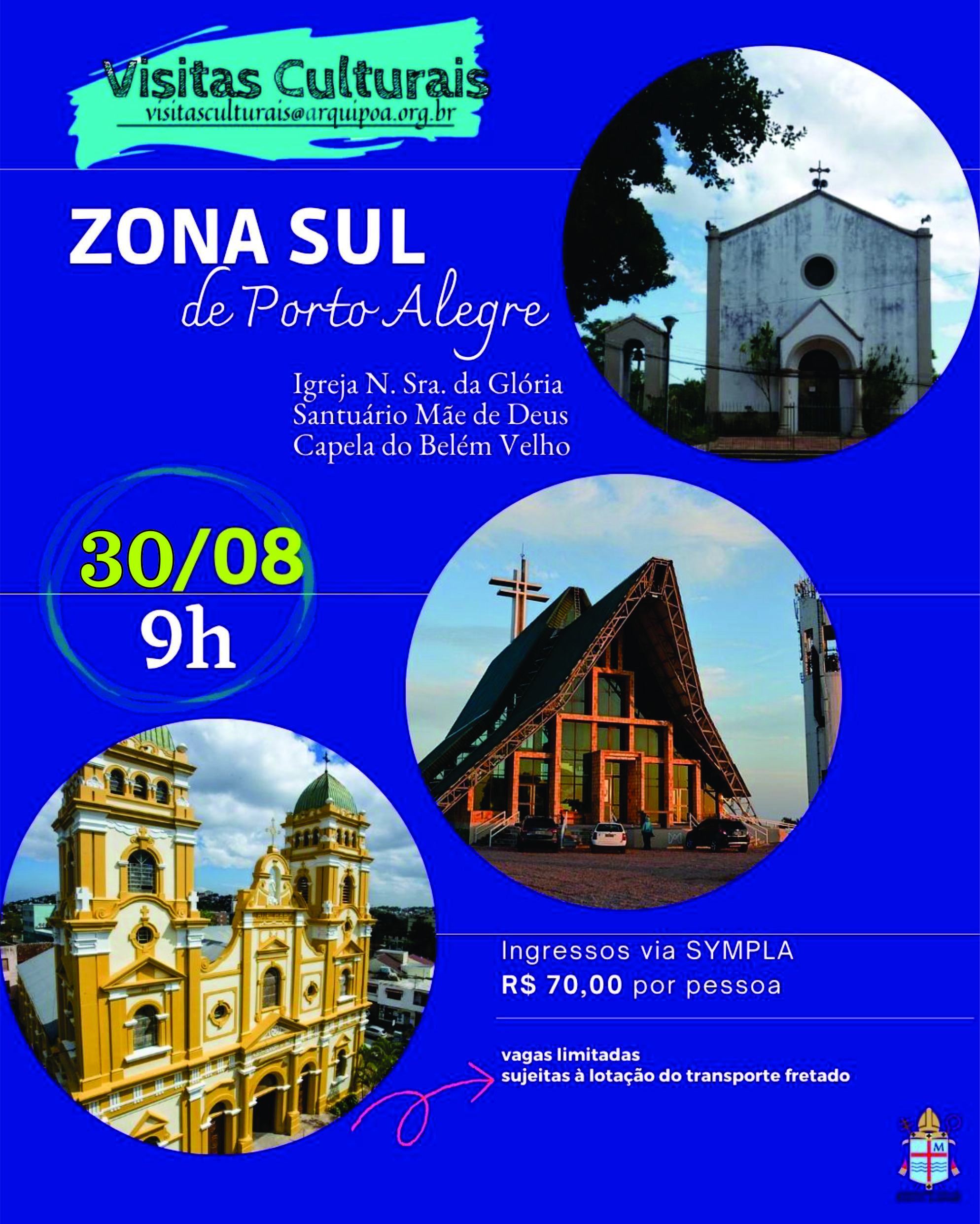 Visitas Culturais leva participantes a roteiros históricos da Zona Sul de Porto Alegre 
