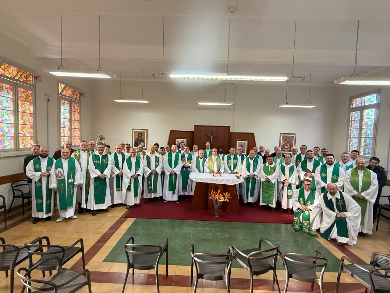 Padres da Arquidiocese de Porto Alegre participam de curso de formação permanente 