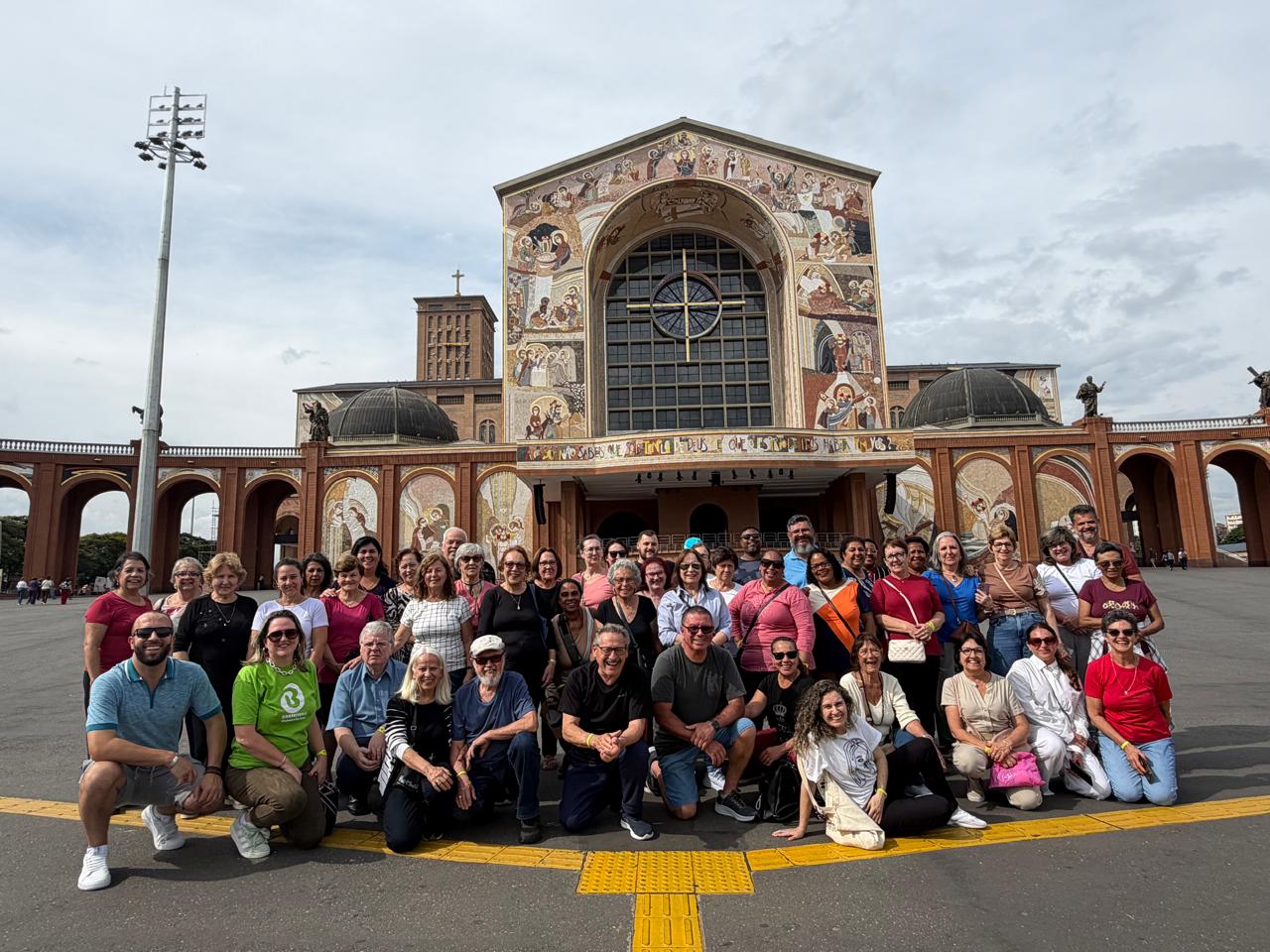 Peregrinos da Zona Sul de Porto Alegre vivem dias de fé e emoção no Santuário Nacional de Aparecida