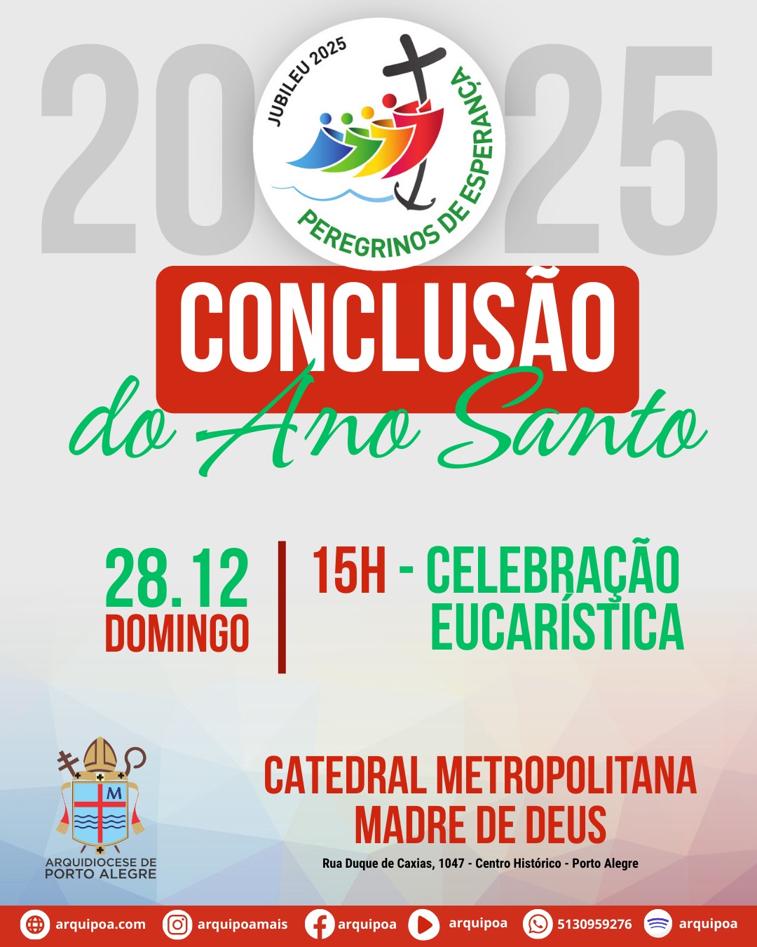 Conclusão do Ano Santo 