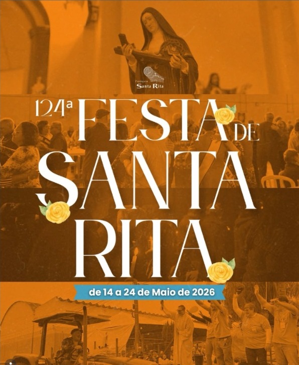 Paróquia Santa Rita, em Nova Santa Rita, prepara a 124ª Festa em Honra à padroeira