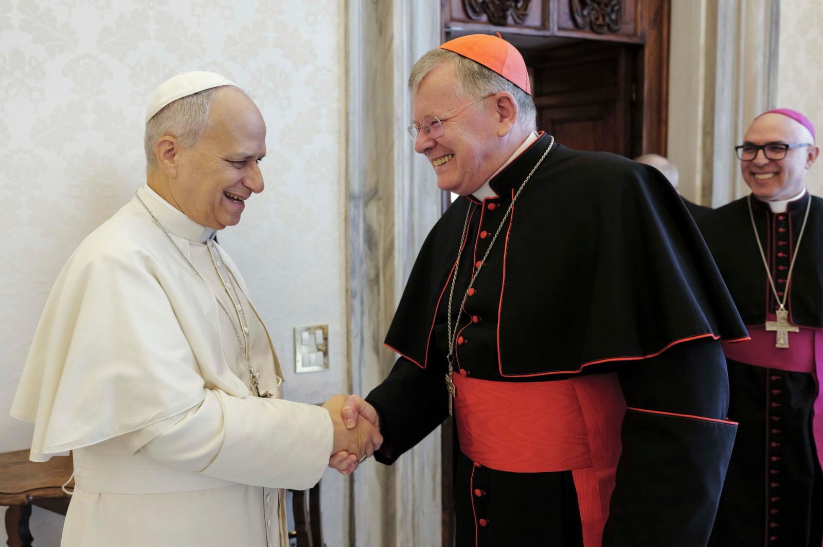 Dom Jaime Spengler participa de audiência da presidência da CNBB com o Papa Leão