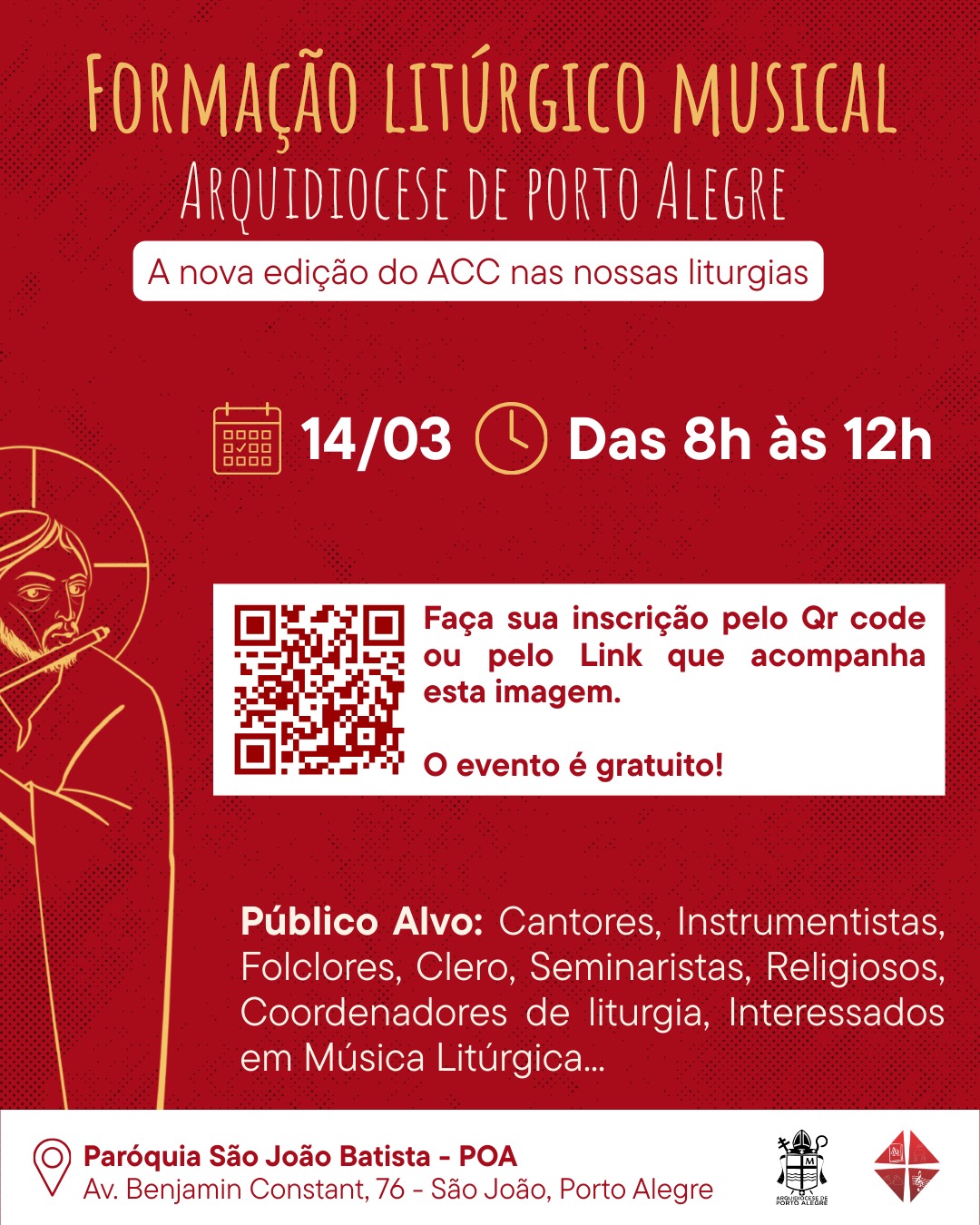 Arquidiocese promove formação litúrgico-musical sobre a nova edição do Hinário Litúrgico