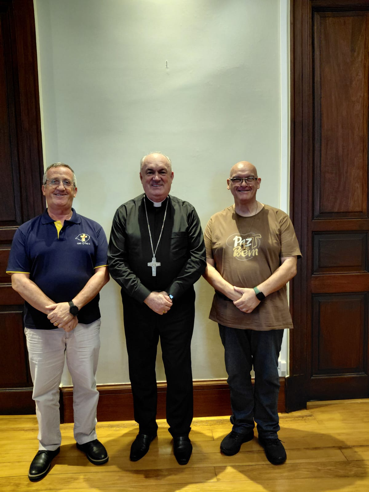 Comitiva do CRD Sul 3 reúne-se com Dom José Gislon em Caxias do Sul