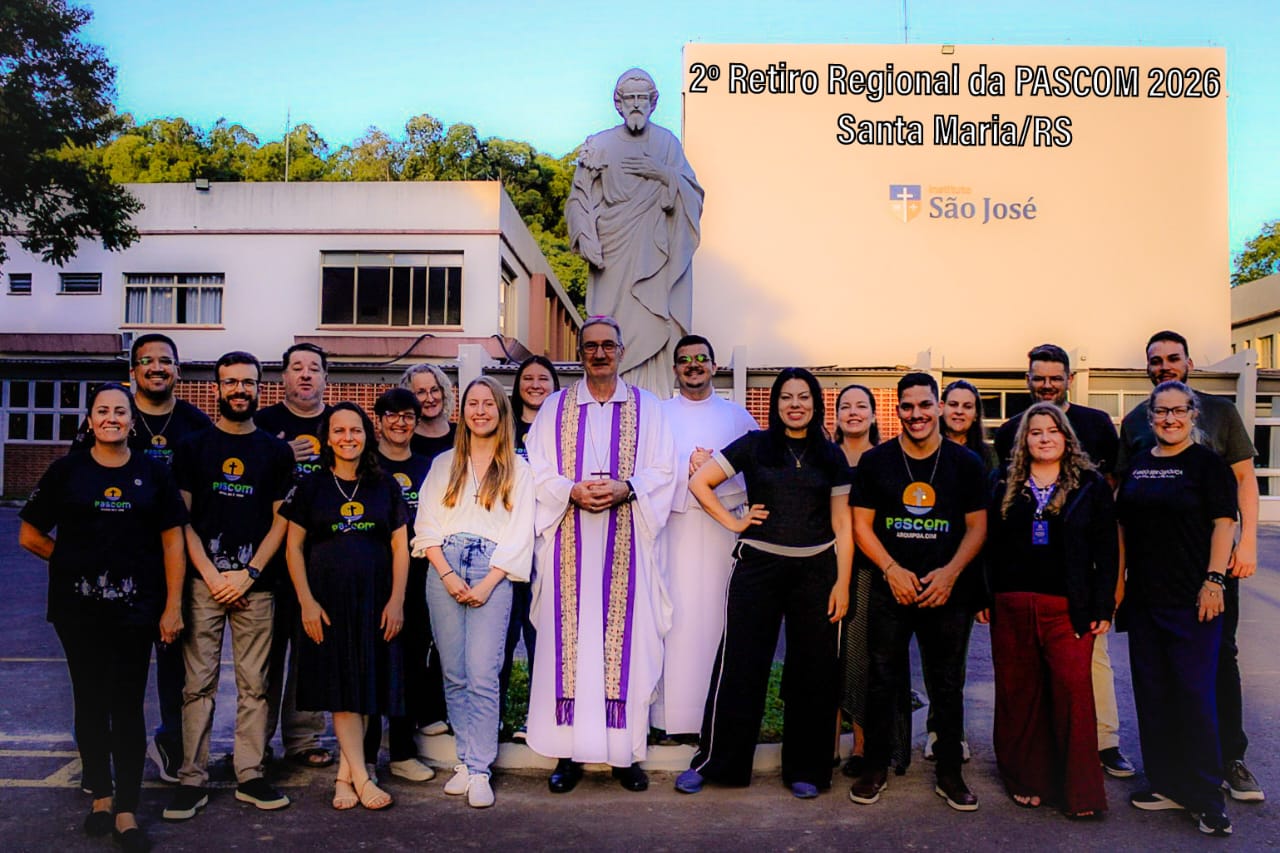 Arquidiocese de Porto Alegre representada no II Retiro de Comunicadores da Pascom do Regional Sul 3