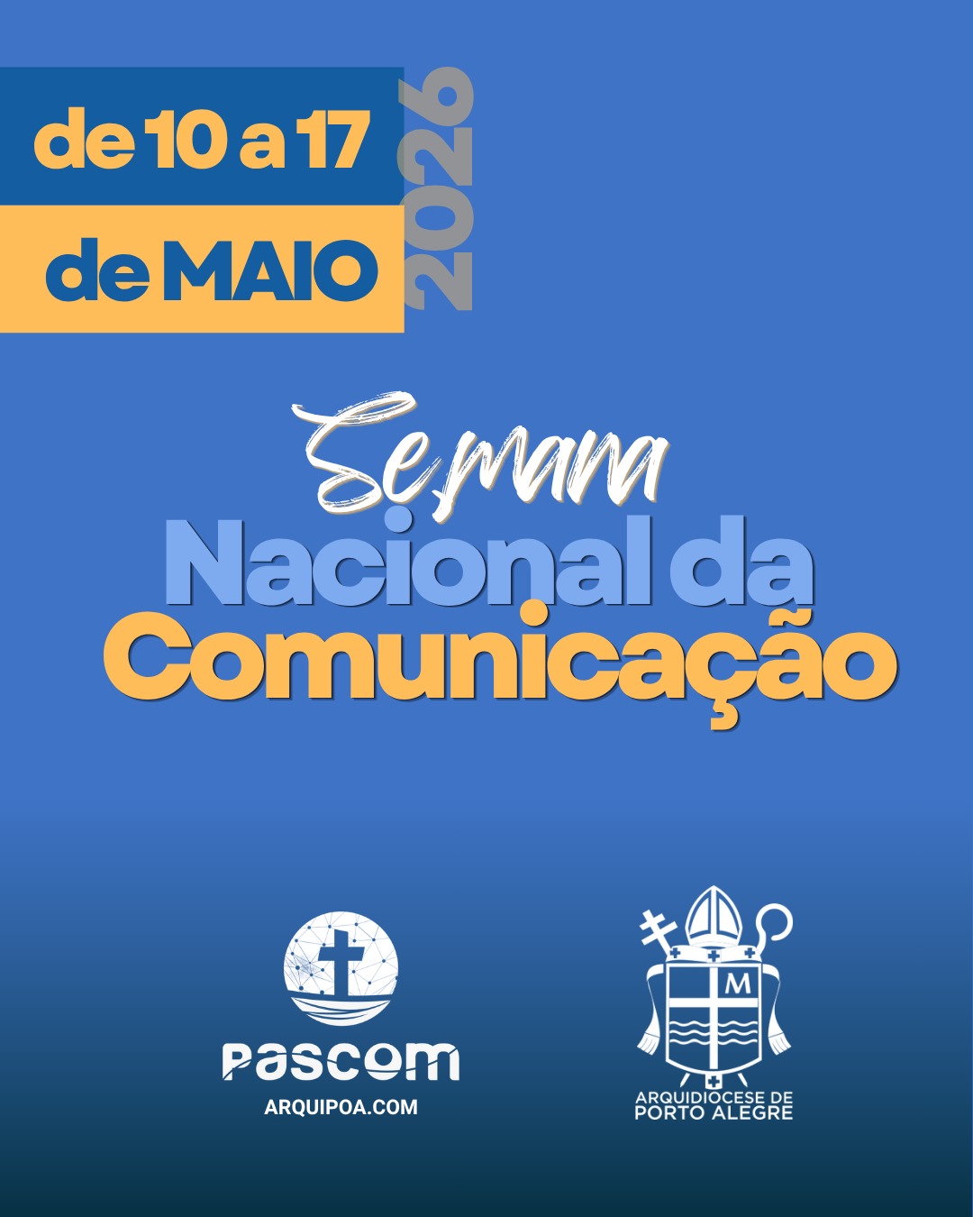 Arquidiocese abre Semana da Comunicação com missa na Catedral e presença da Pastoral dos Surdos