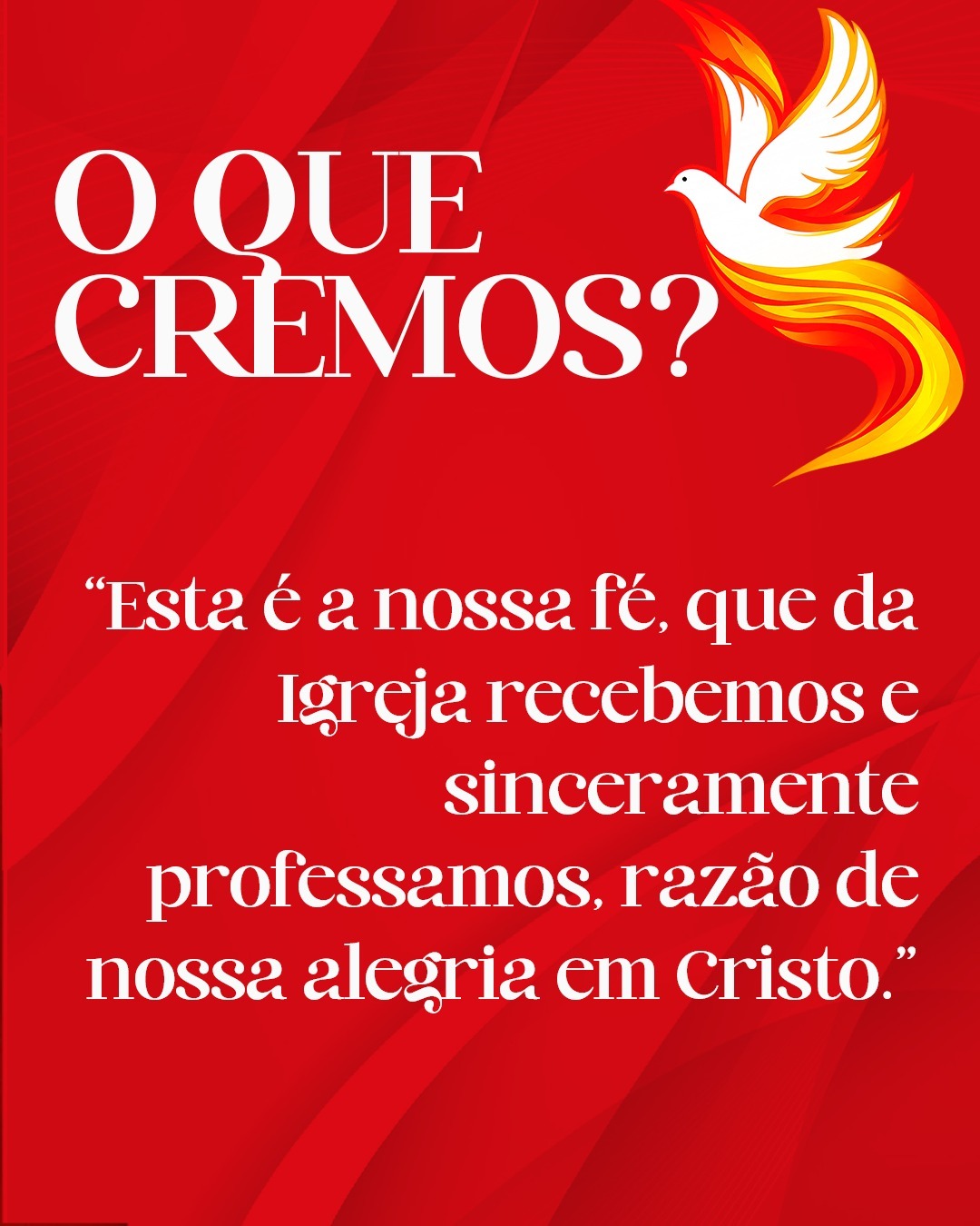 Paróquia Divino Espírito Santo promove novena e Solenidade de Pentecostes em Cachoeirinha