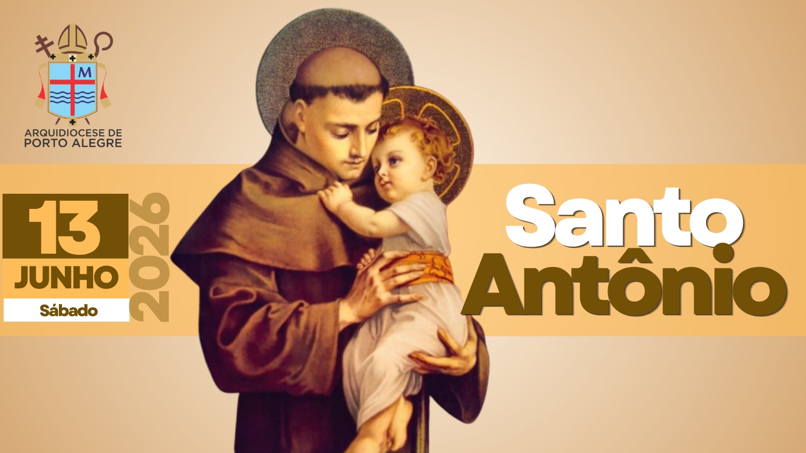 Paróquias que tem Santo Antônio com padroeiro promovem programação especial neste sábado