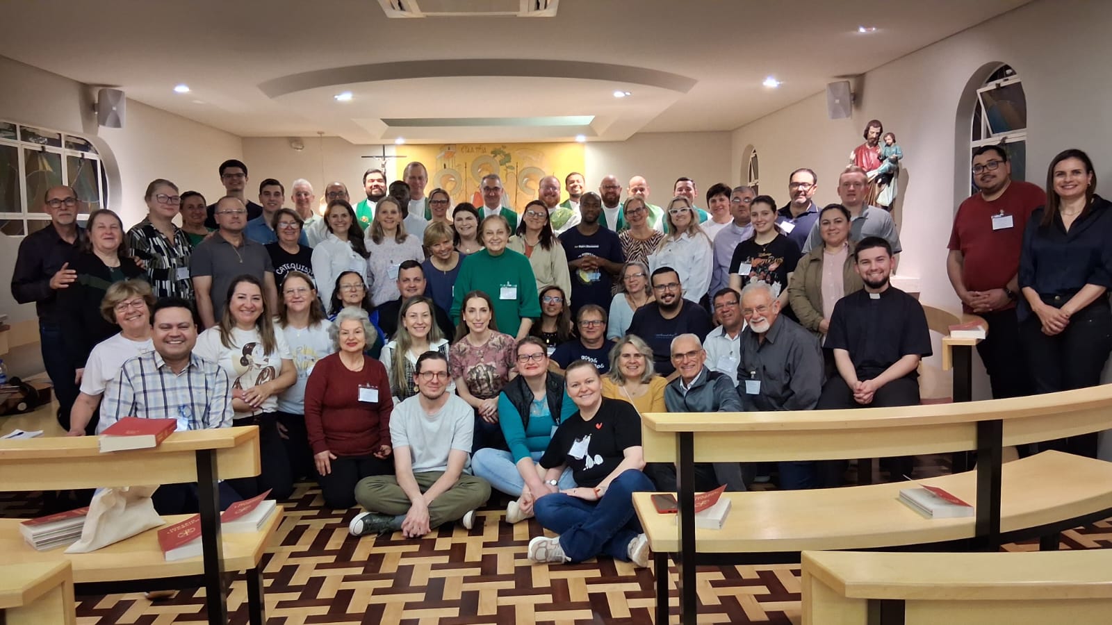 Representantes da Arquidiocese de Porto Alegre participam do Seminário Regional de Liturgia em Santa Maria