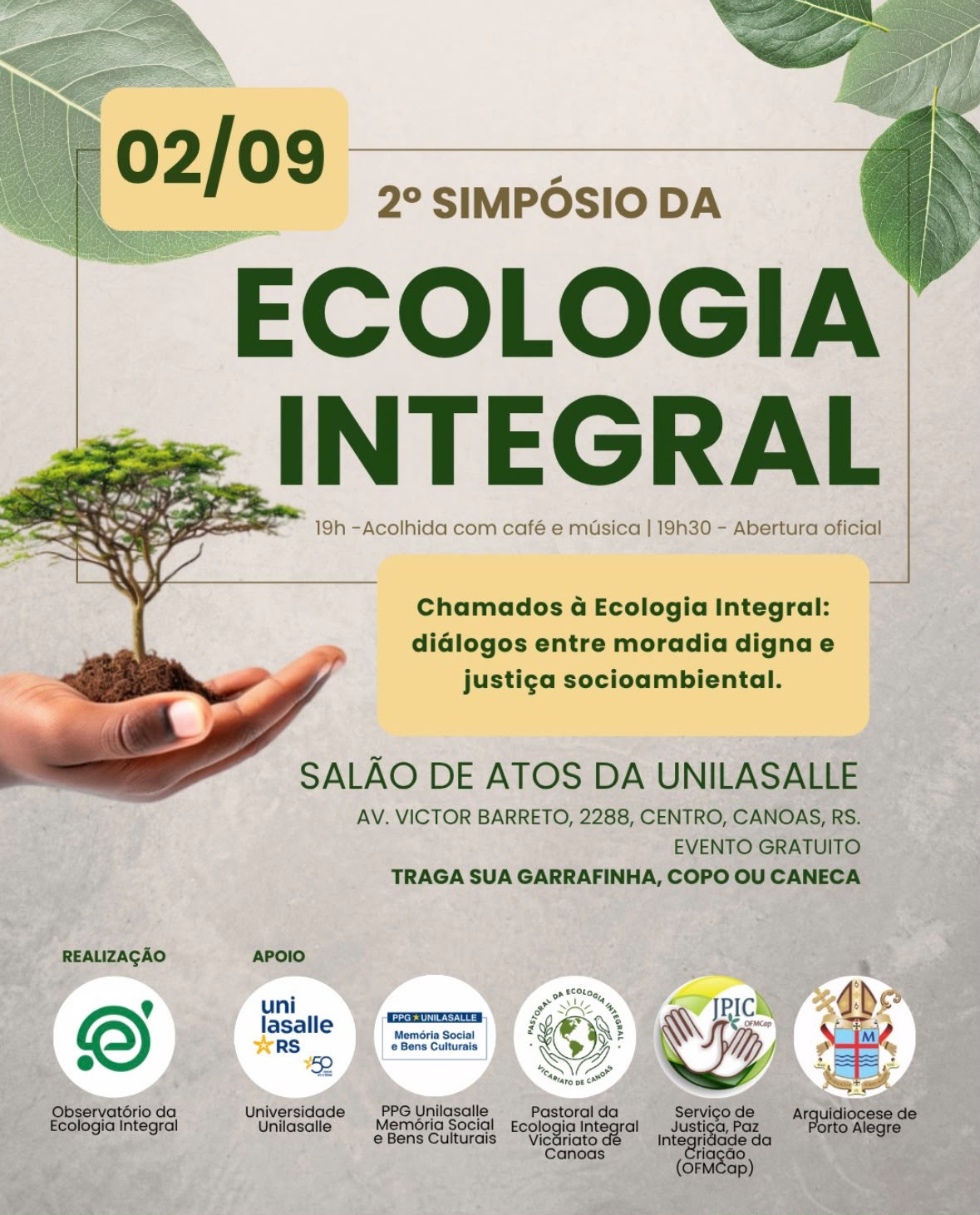 Observatório da Ecologia Integral promove encontro sobre moradia digna e justiça socioambiental