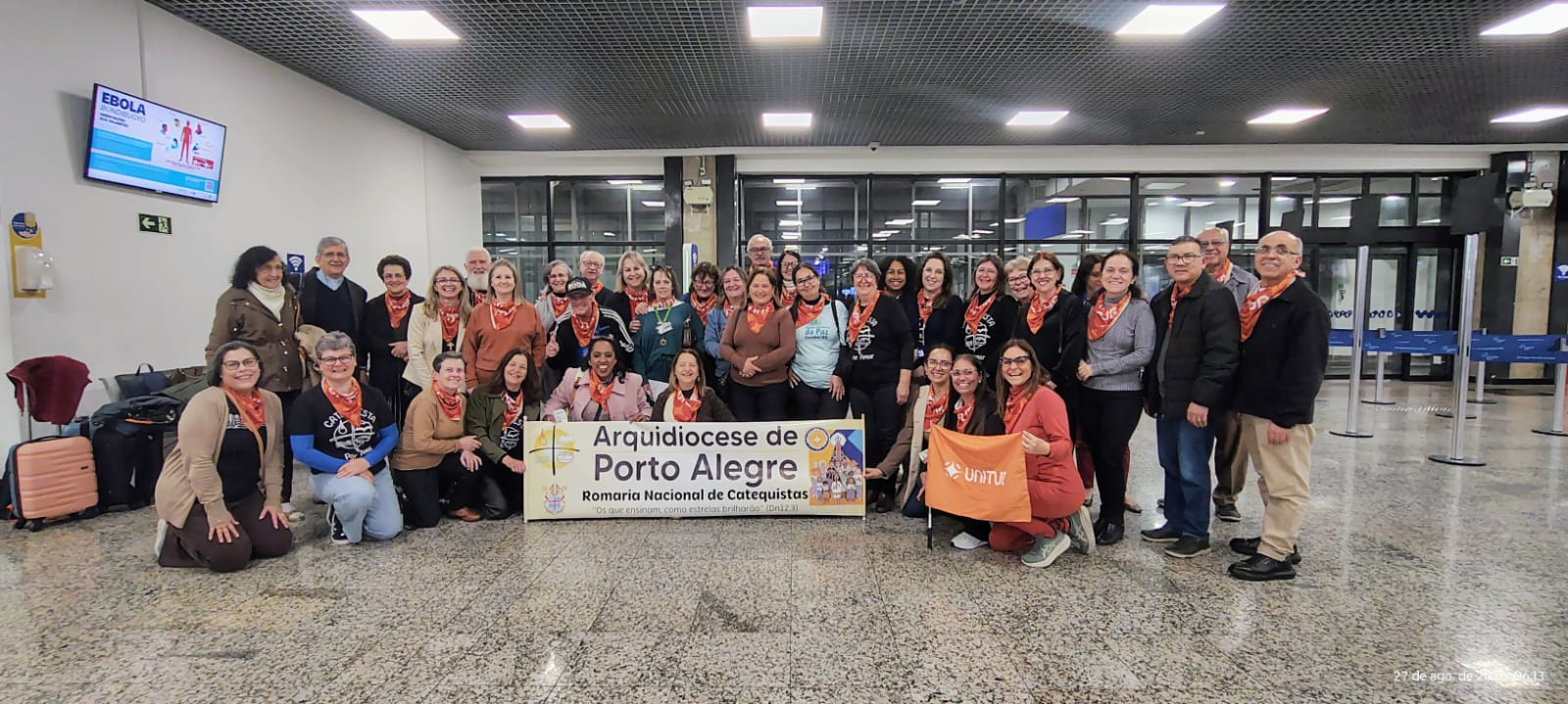 Arquidiocese de Porto Alegre participa da II Romaria Nacional de Catequistas em Aparecida