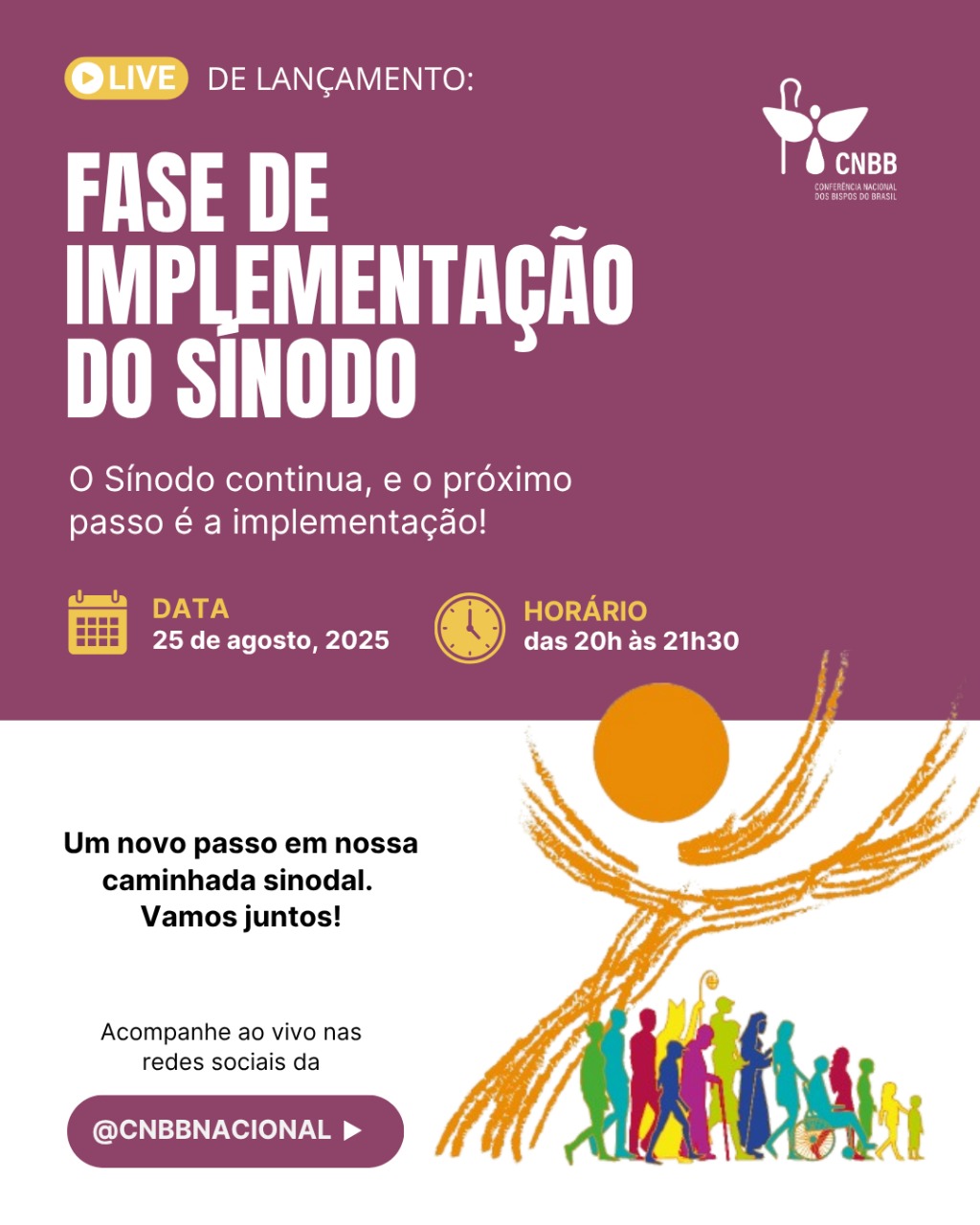 CNBB lança nova fase do Sínodo com foco em práticas sinodais renovadas