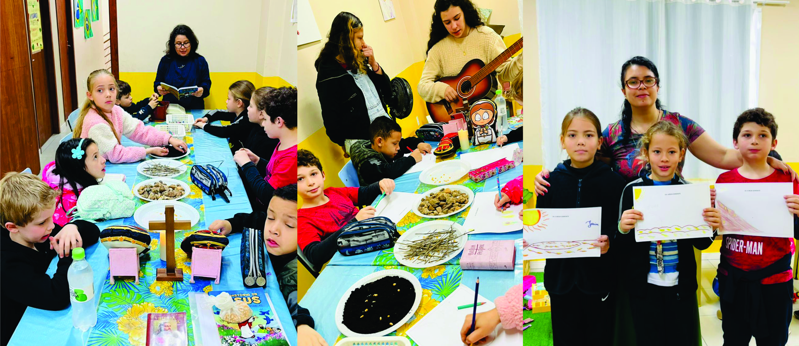 Paróquia Menino Jesus de Praga realiza XIV Encontro da turma de pré-catequese