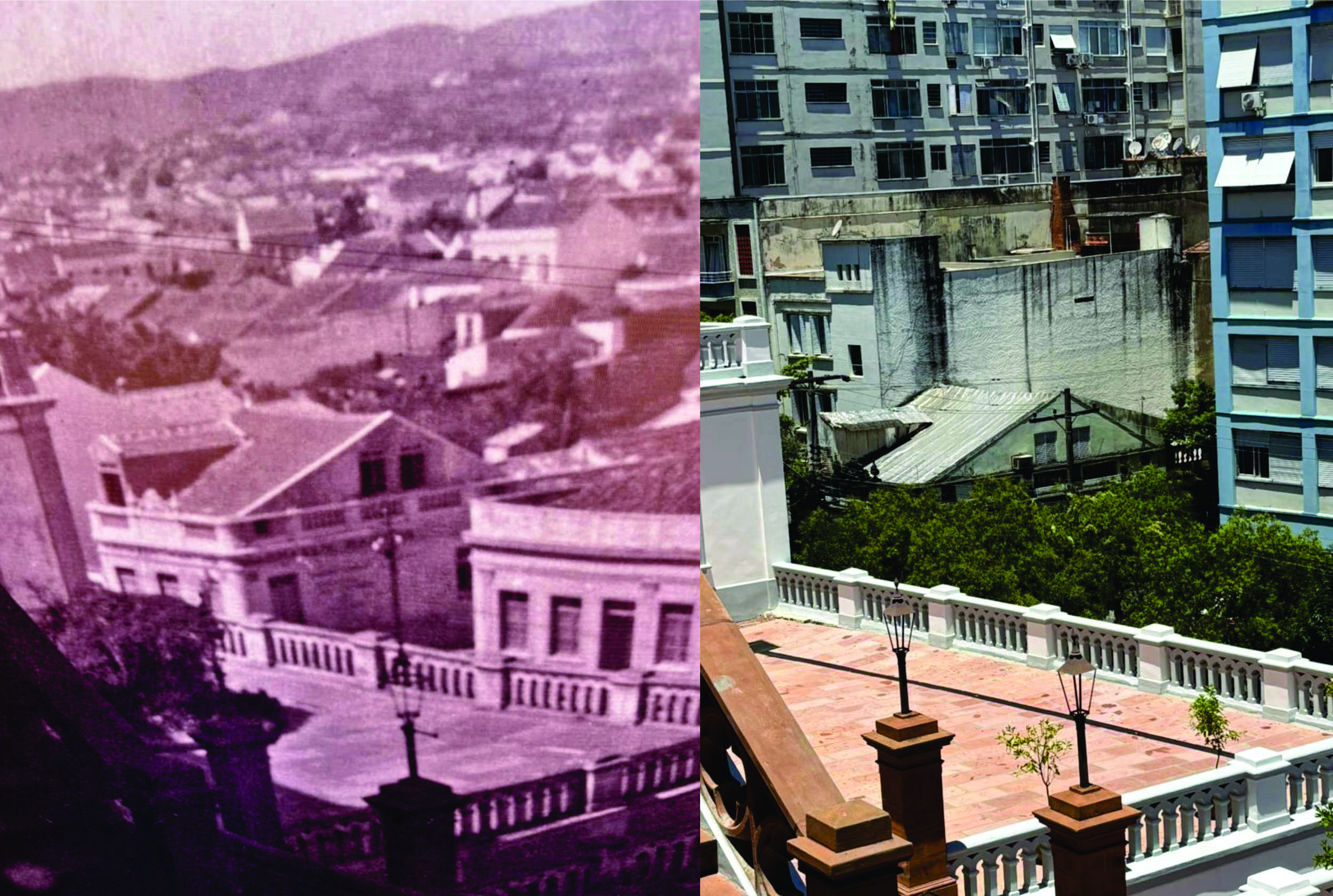 Curiosidade: Você sabia que essas imagens revelam o diálogo entre história e modernidade no entorno da Cúria?